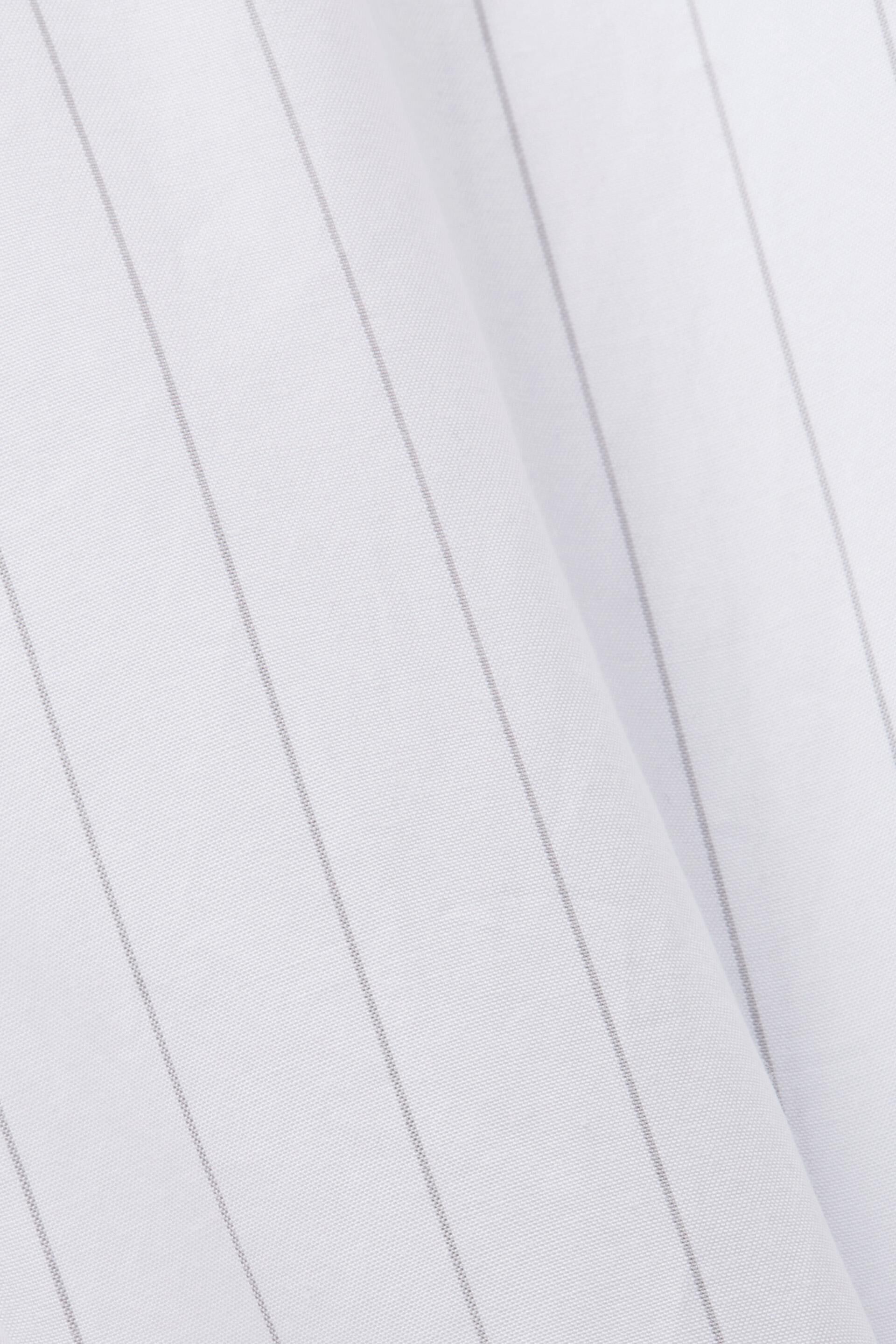 Esprit Baumwolle Hemdblusenkleid Nadelstreifen, 100 % mit