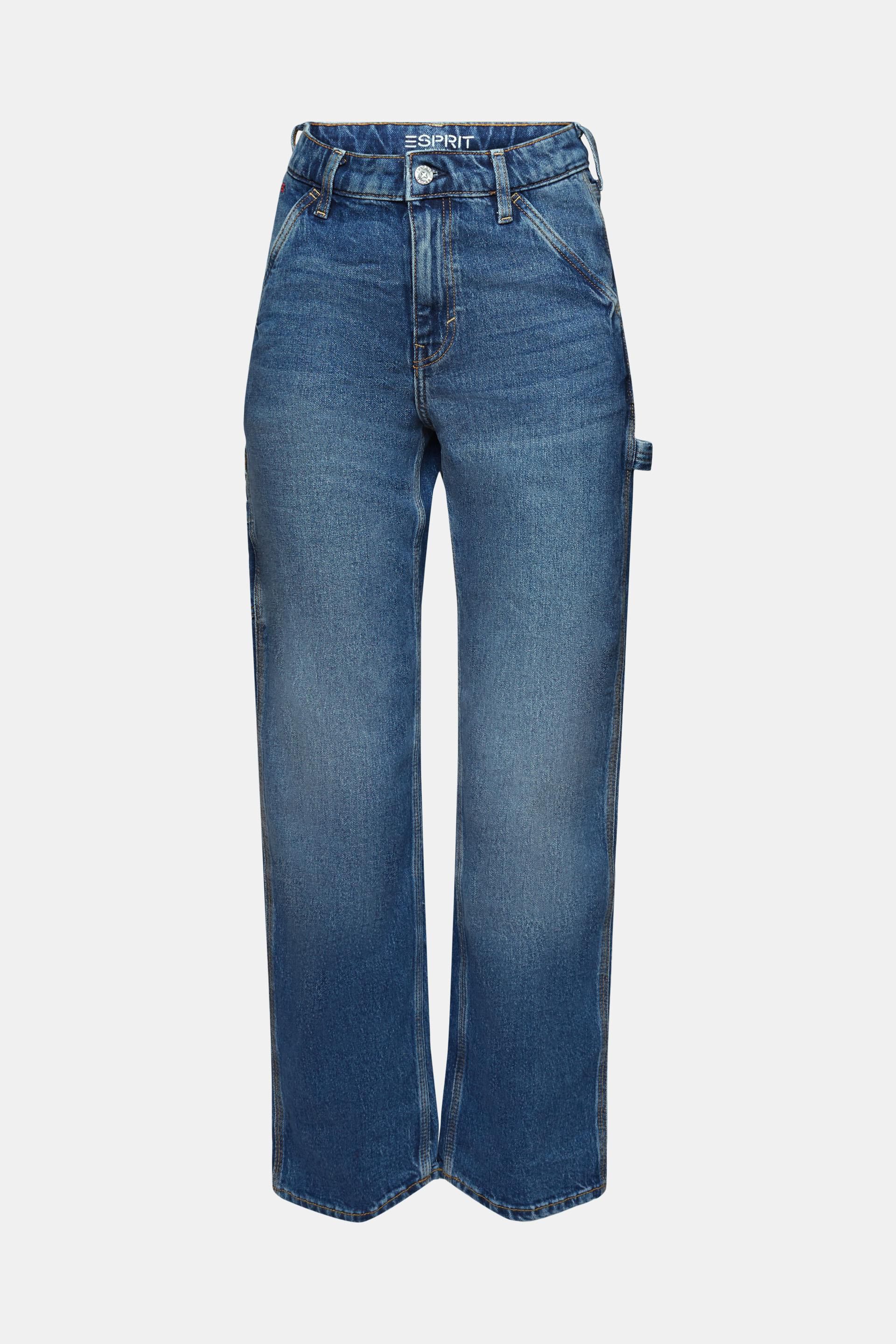 Esprit Carpenter-Straight-Fit-Jeans Recycelt: