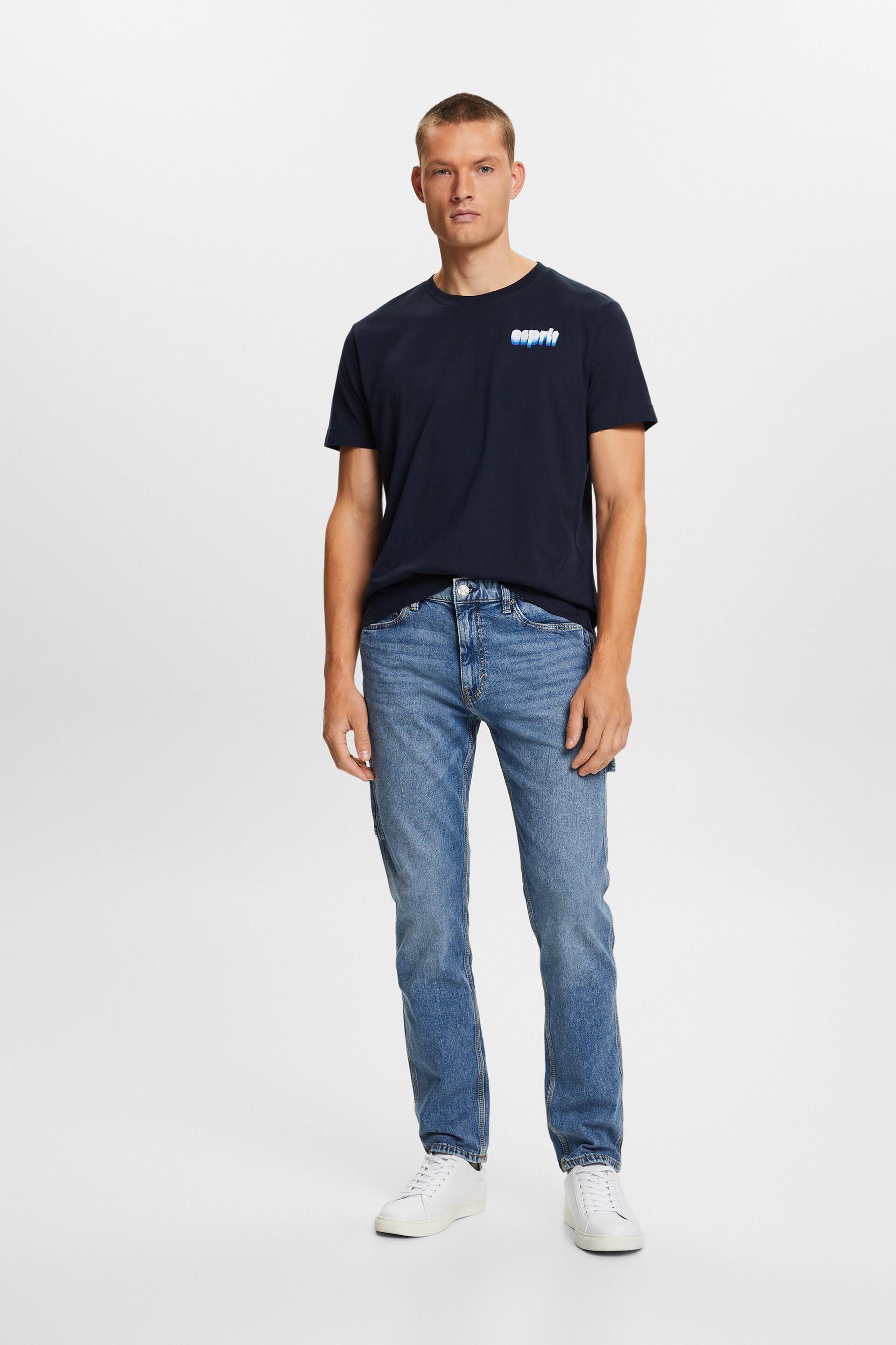 Esprit Carpenter-Straight-Fit-Jeans Recycelt: