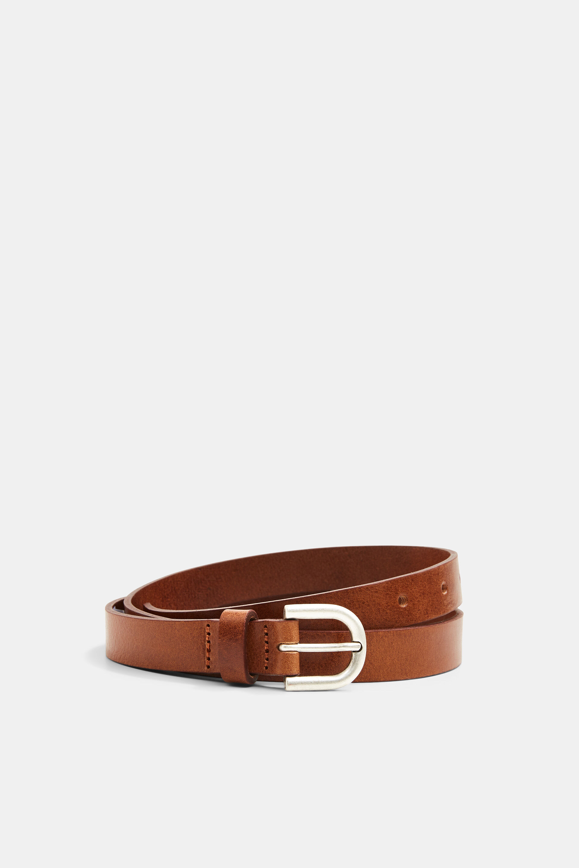Esprit Online Store Narrow leather belt