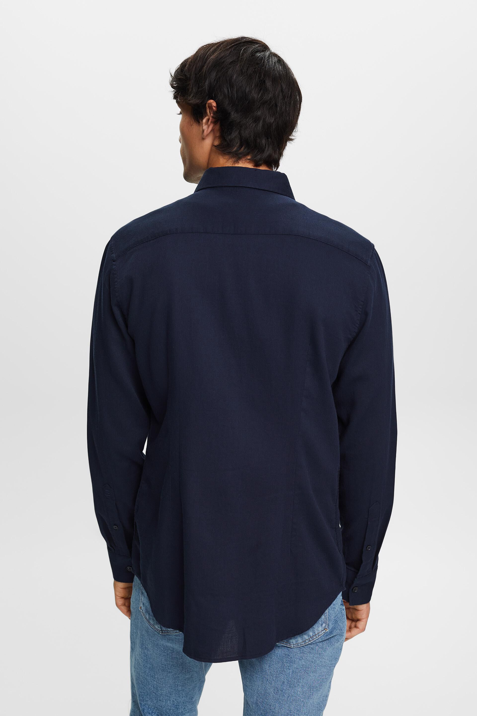 Esprit Button-Down-Hemd Baumwolle aus