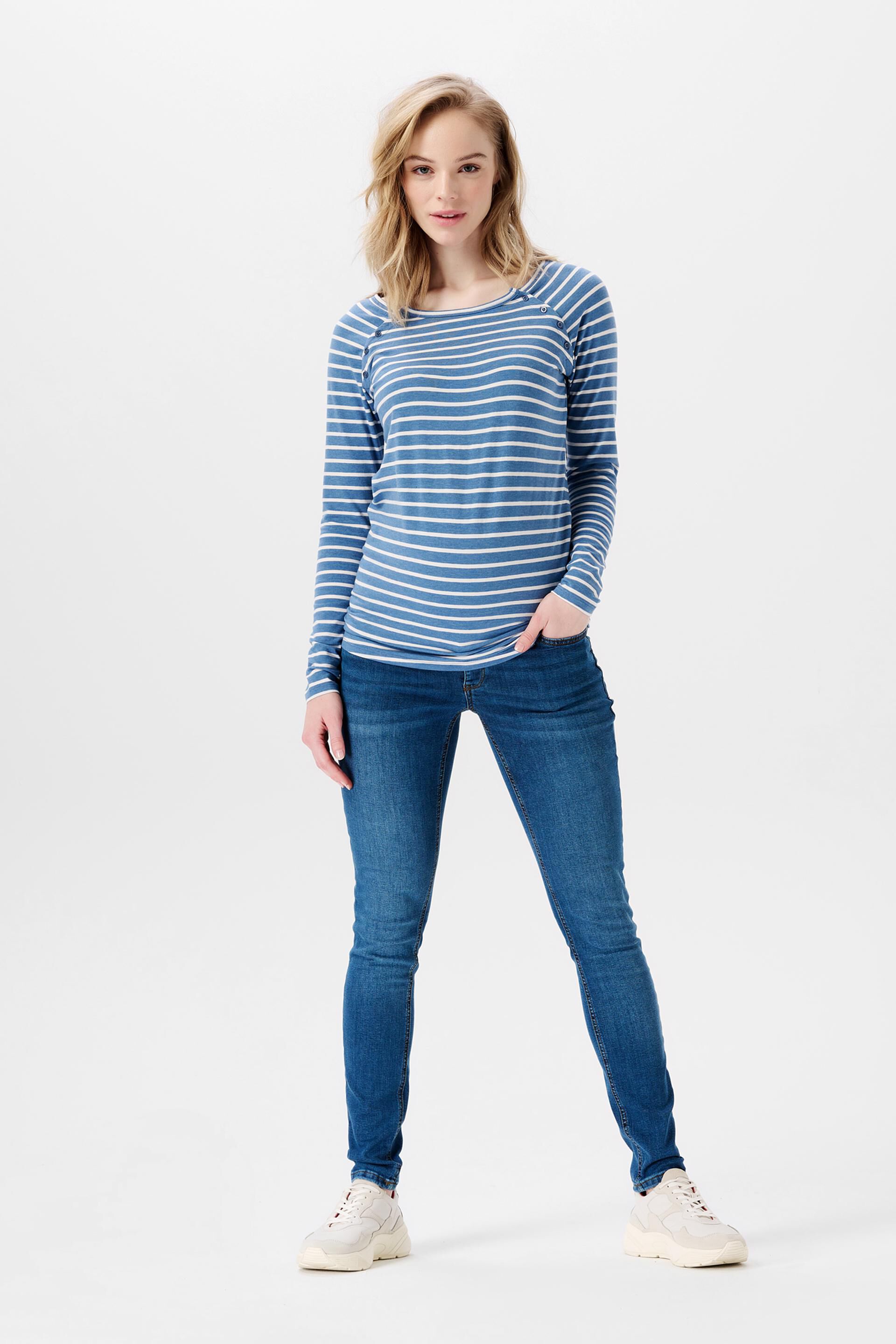 Shop Esprit Skinny fit jeans with over-the-bump waistband