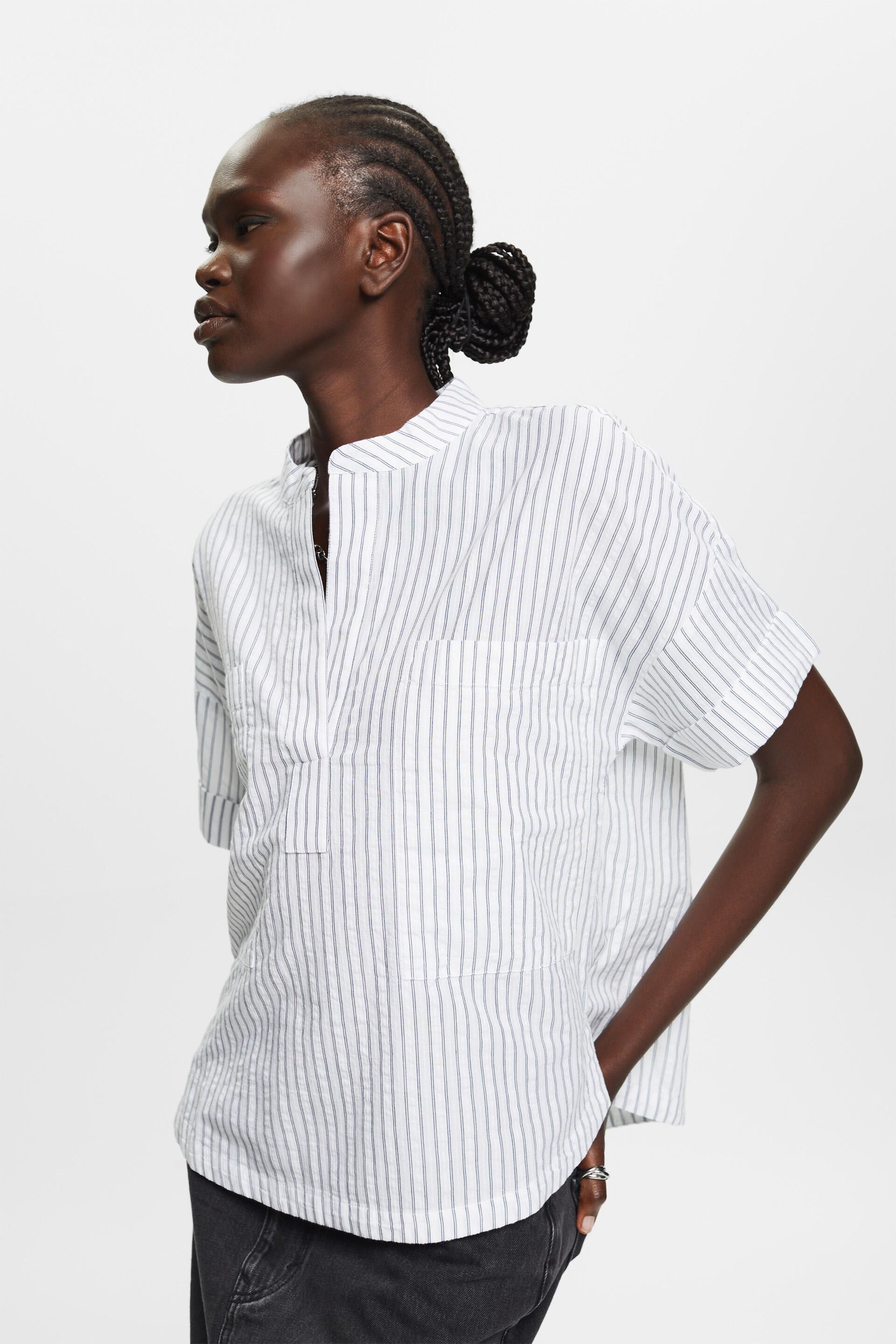 Esprit blouse oversized Striped
