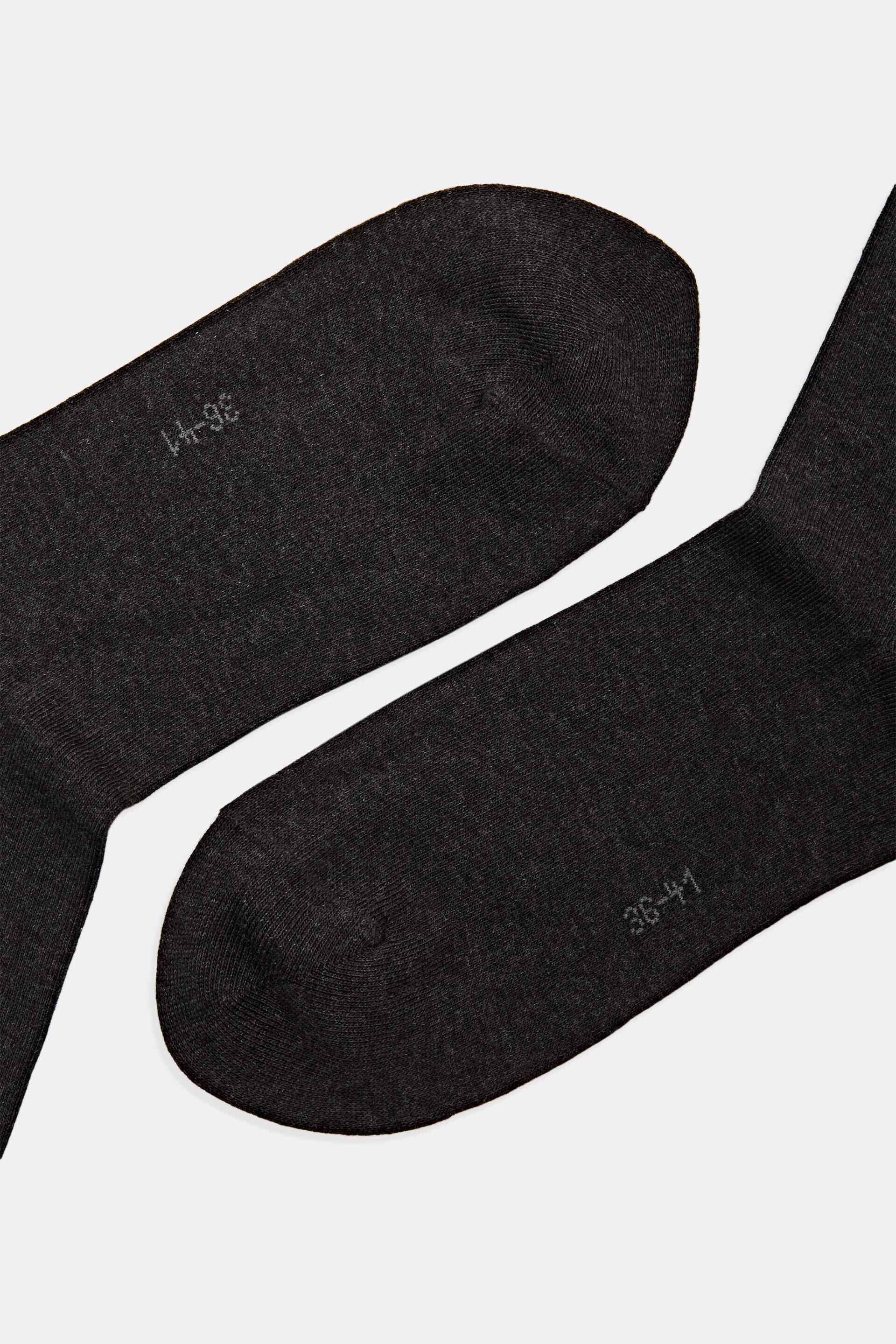 Esprit aus Socken einfarbige 5er-Pack Bio-Baumwolle