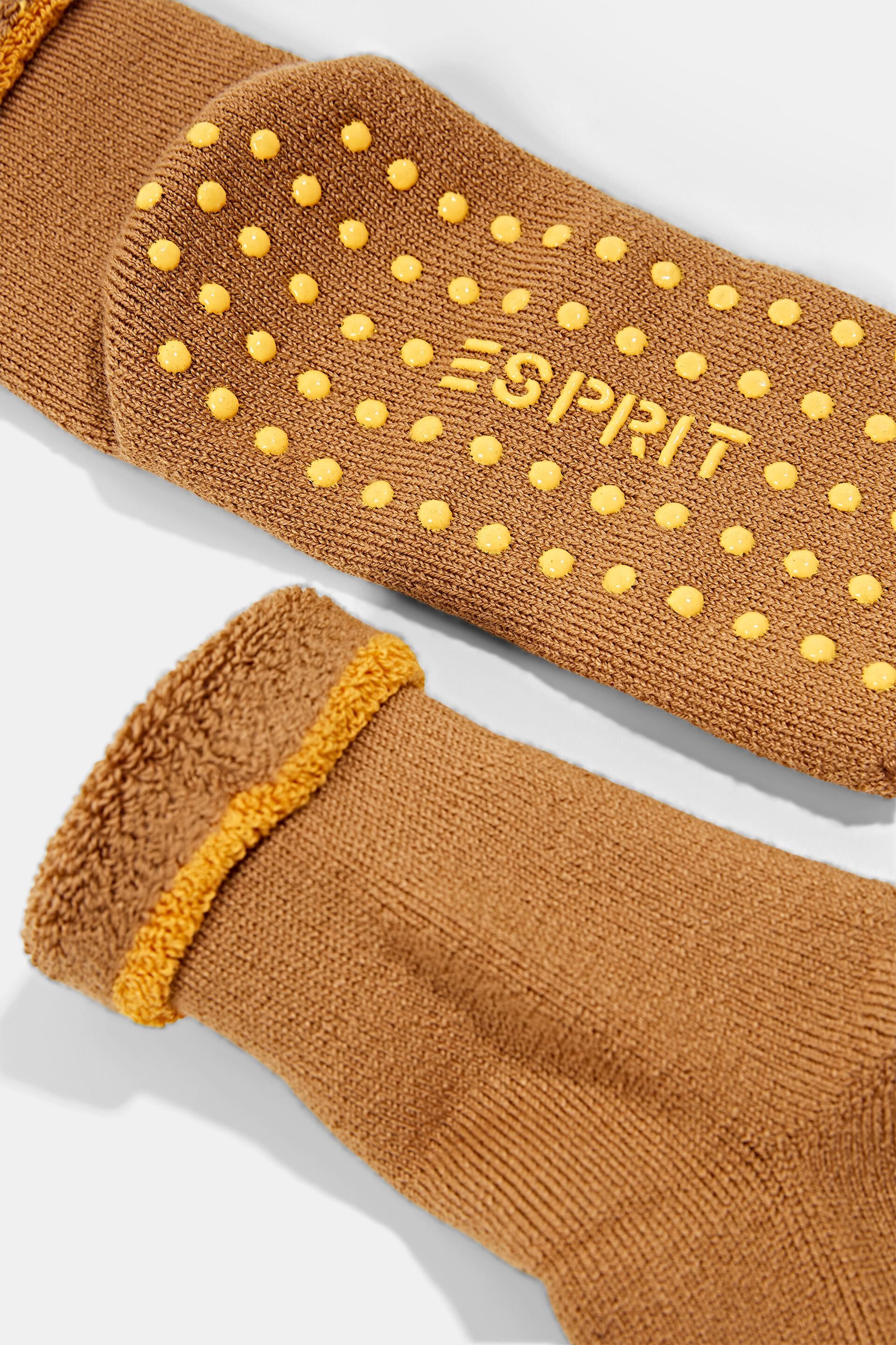 Esprit Online Store Weiche Stoppersocken aus Wollmischung