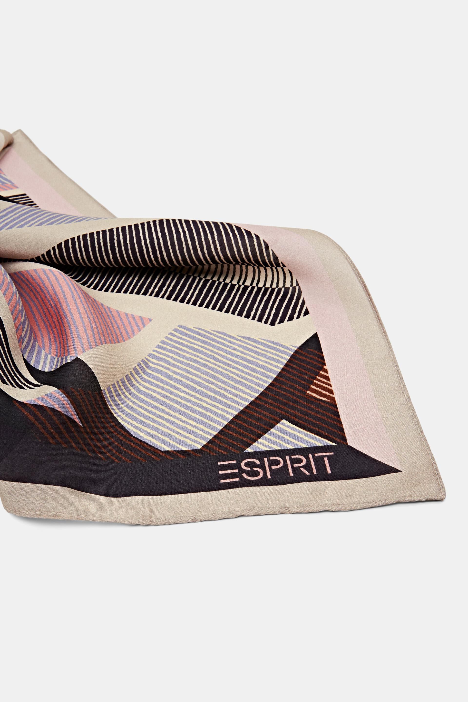Esprit Online Store Bedrucktes Bandana aus Seidenmischung