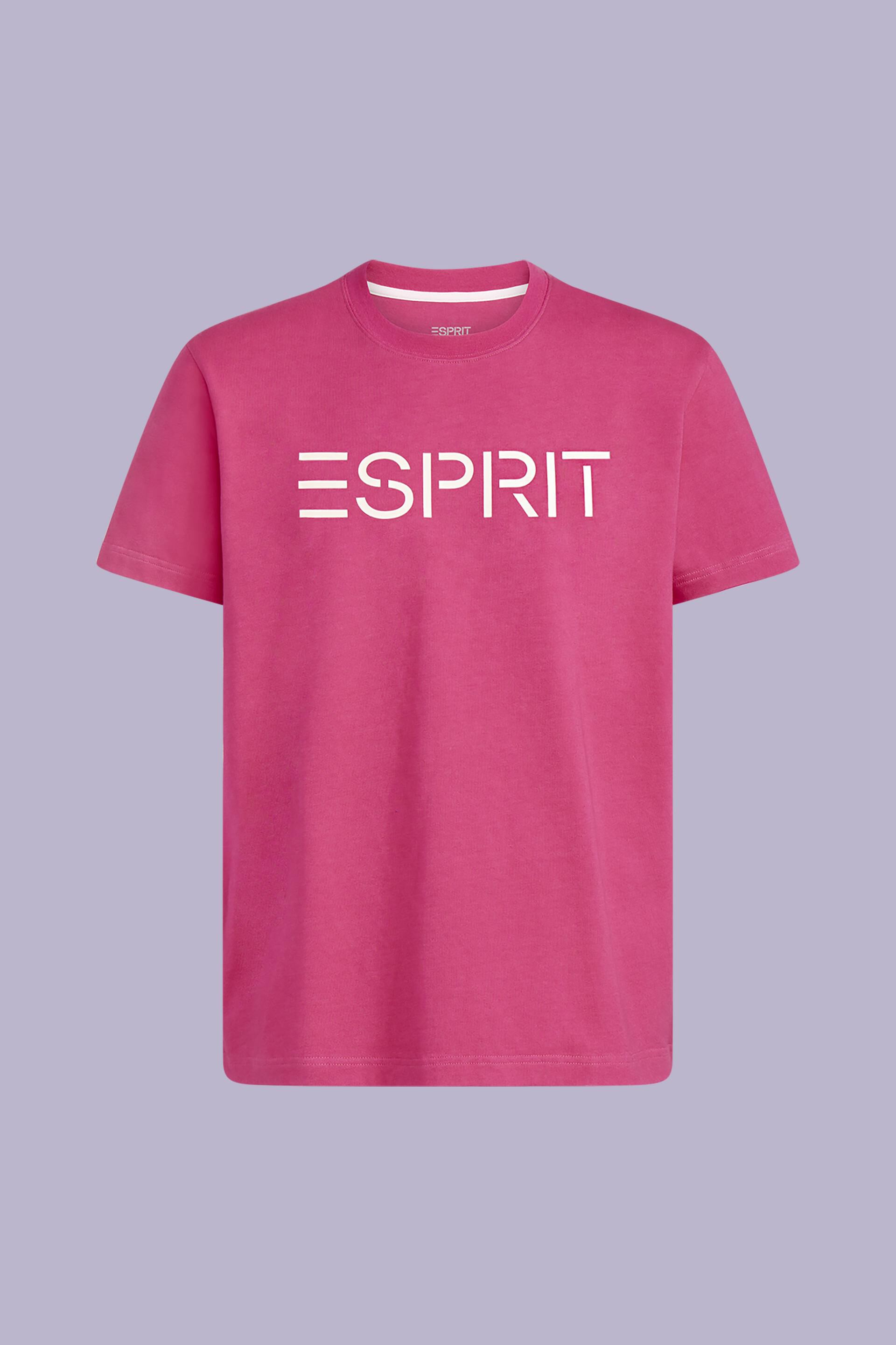 Esprit Bikini T-Shirt aus Jersey-Baumwolle mit Logo