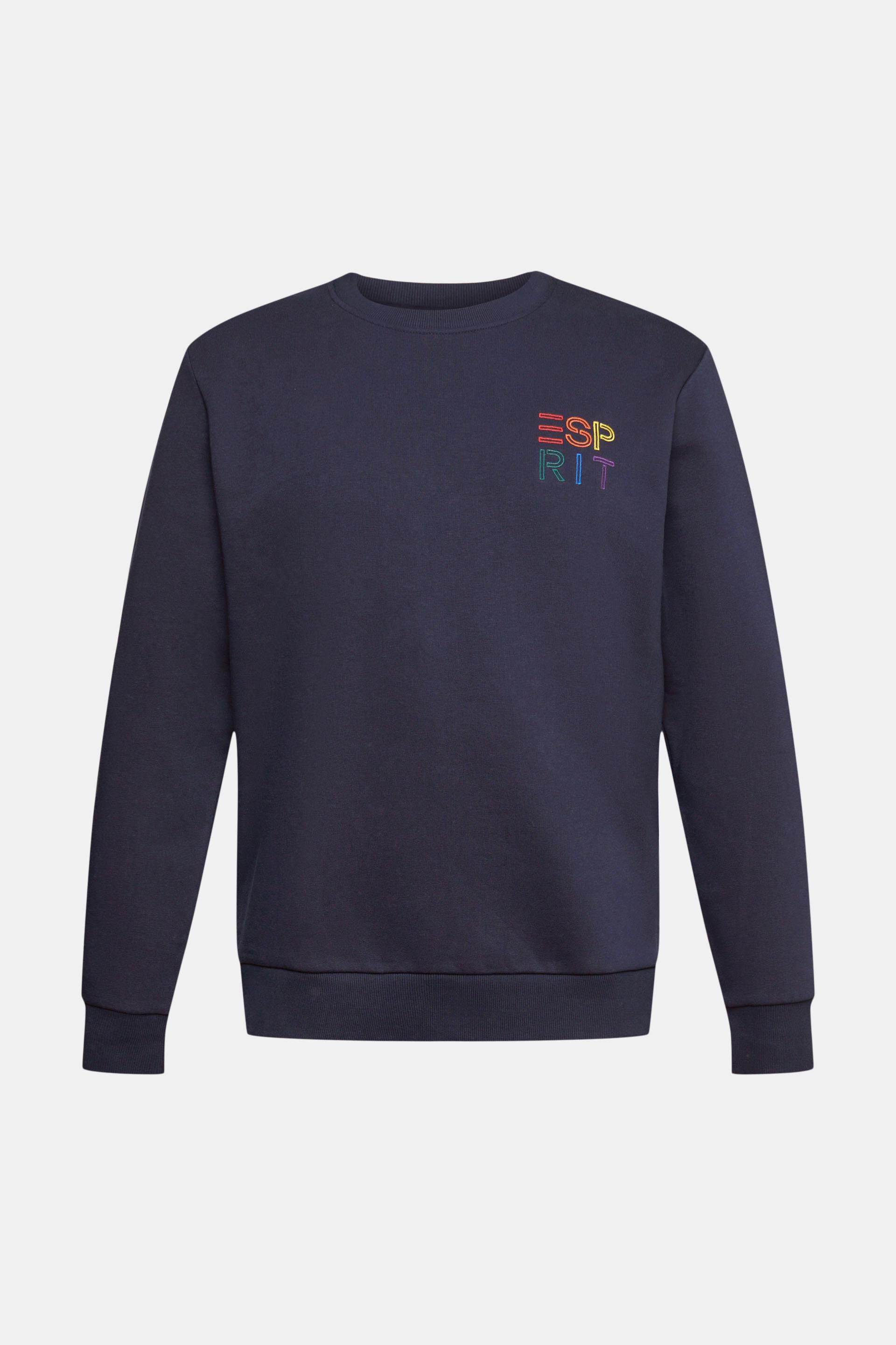 Esprit Sweatshirt bunt gesticktem mit Logo