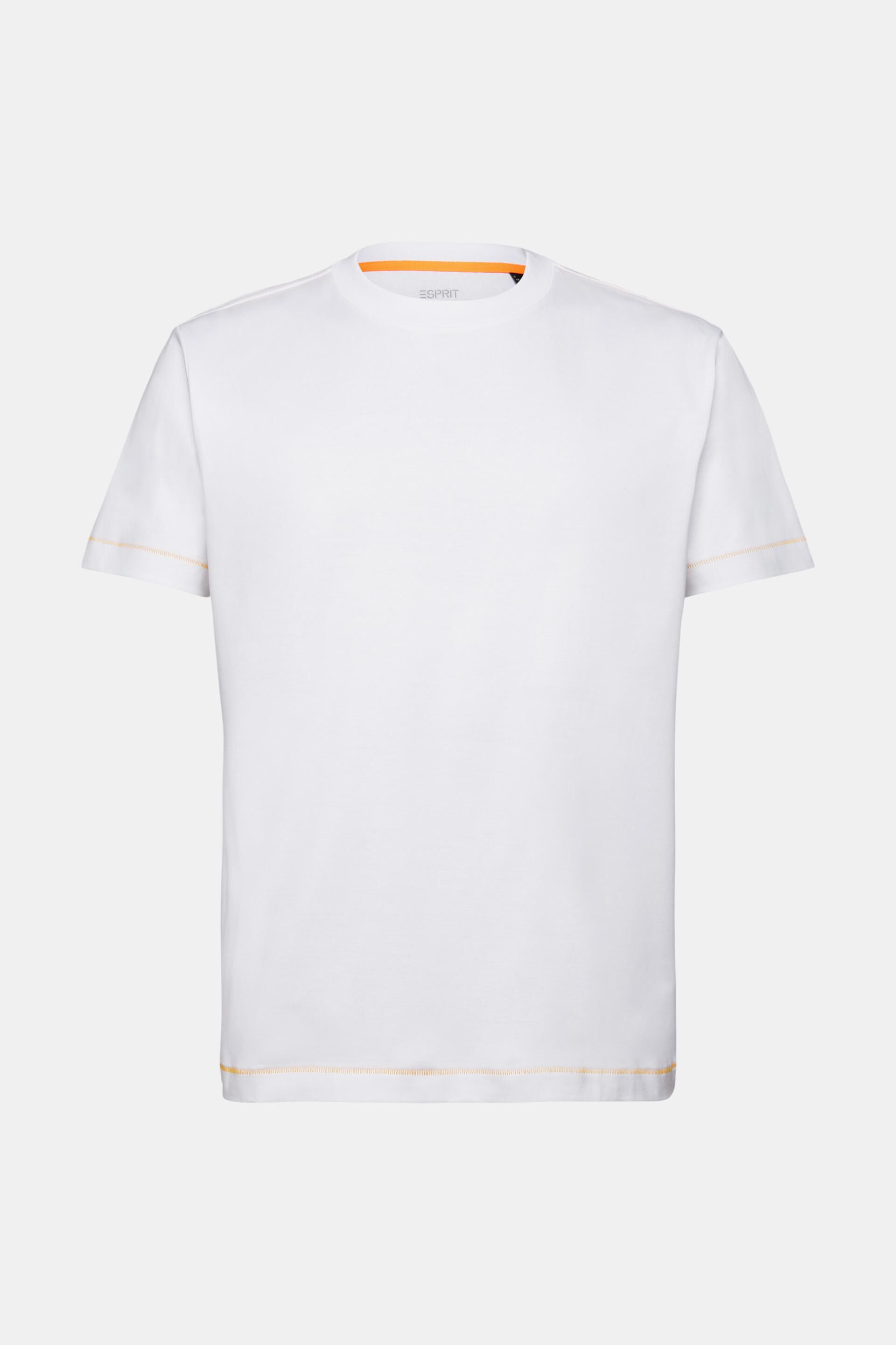 Esprit Rundhalsausschnitt, Baumwolle Jersey-T-Shirt mit % 100