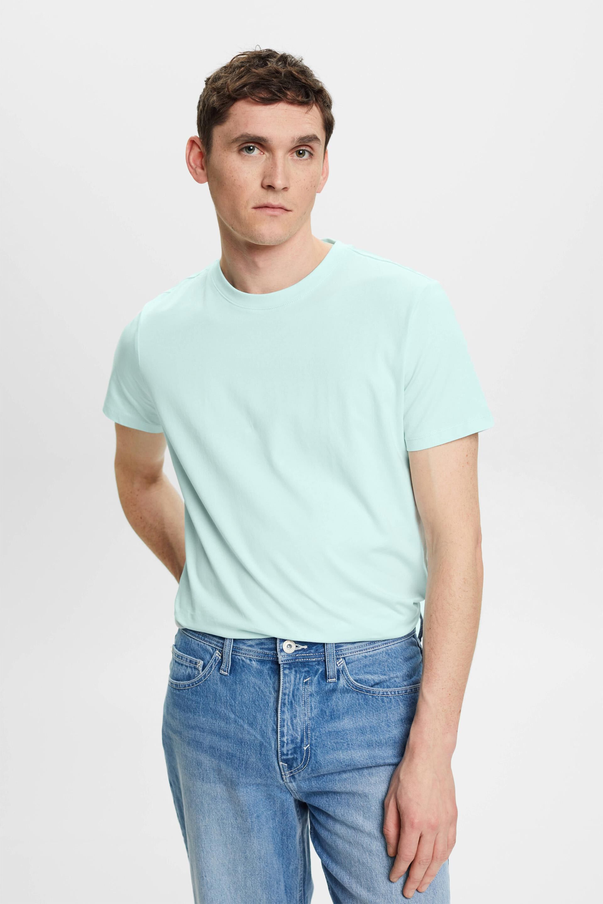 Slim-Fit-T-Shirt aus Baumwolle