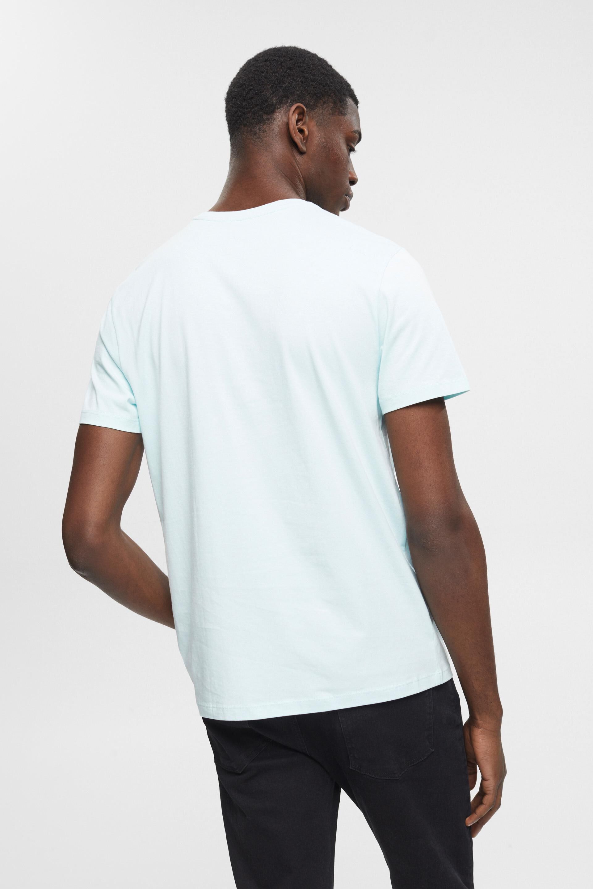 Esprit Pima-Baumwolle aus Slim-Fit-T-Shirt