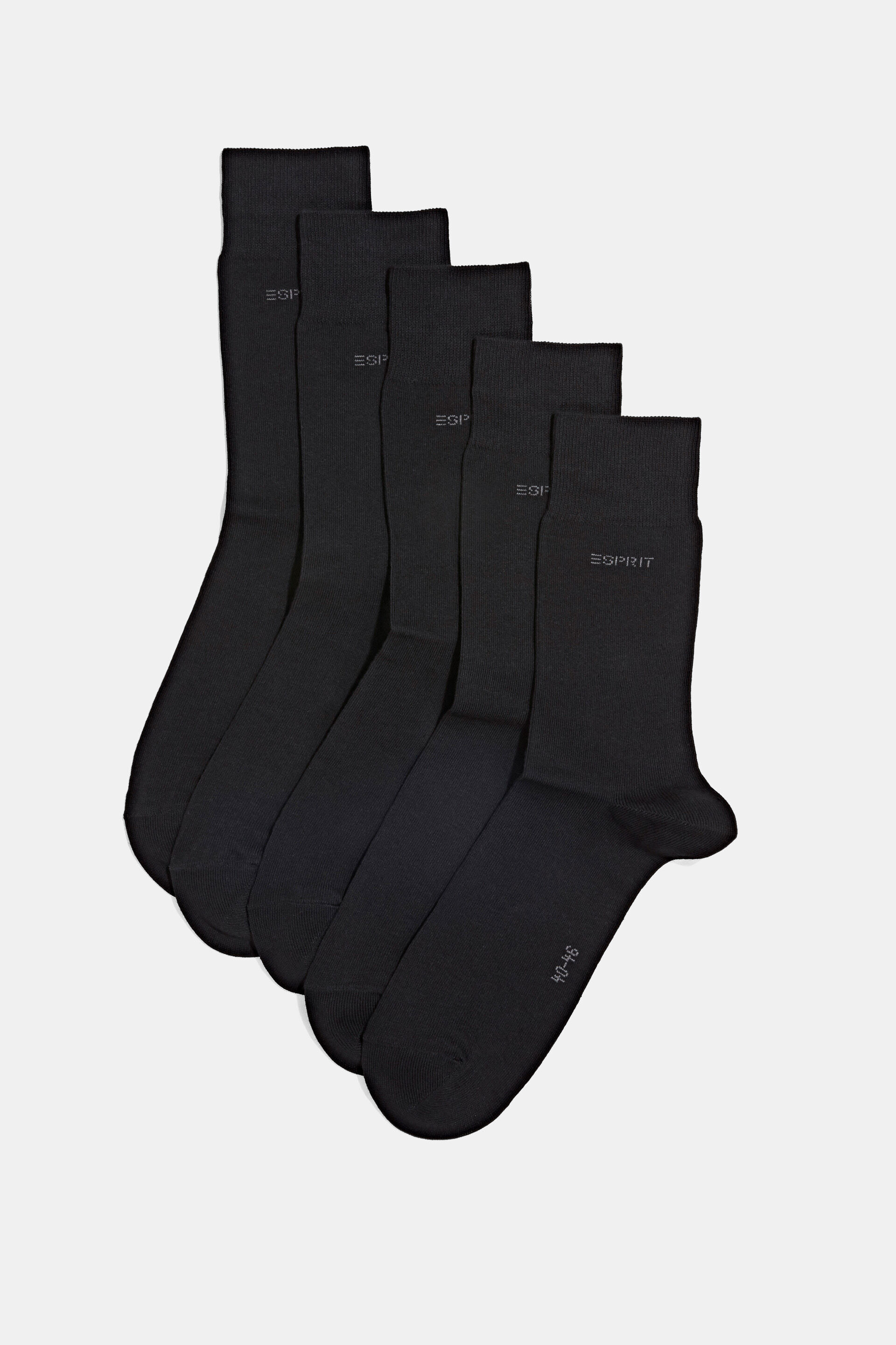Esprit Mode 5er-Pack Socken aus Bio-Baumwollmischung