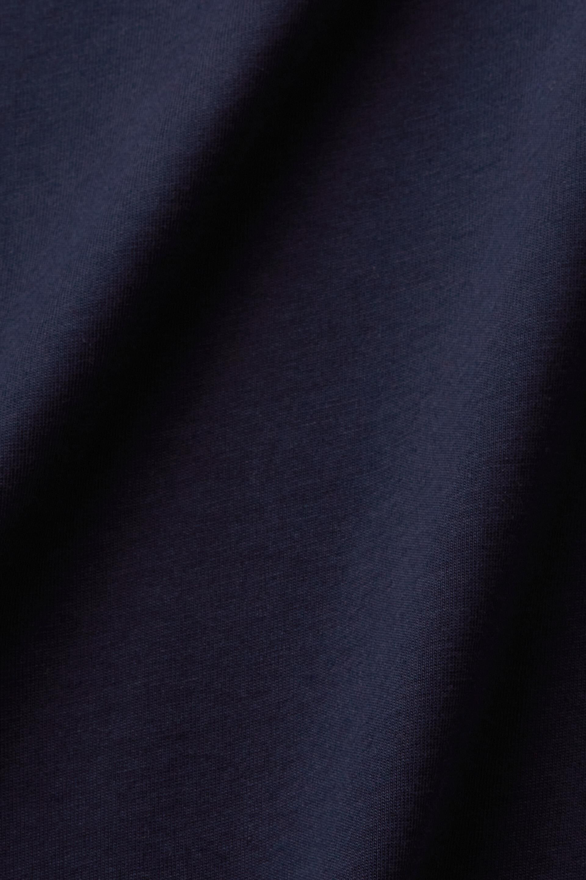 Esprit Baumwolle mit Rundhalsausschnitt T-Shirt aus
