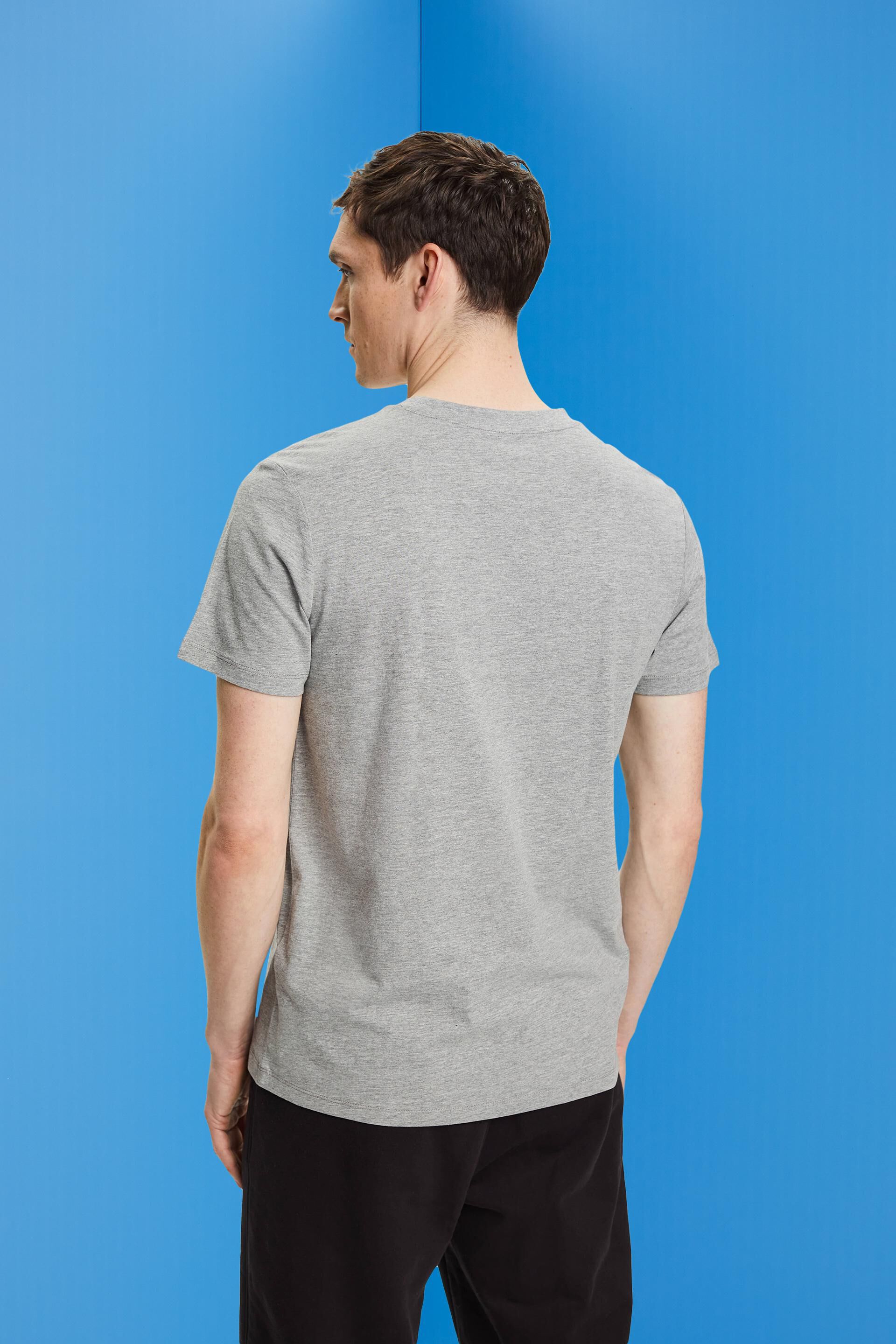 Esprit Bikini Slim-Fit-T-Shirt mit Rundhalsausschnitt