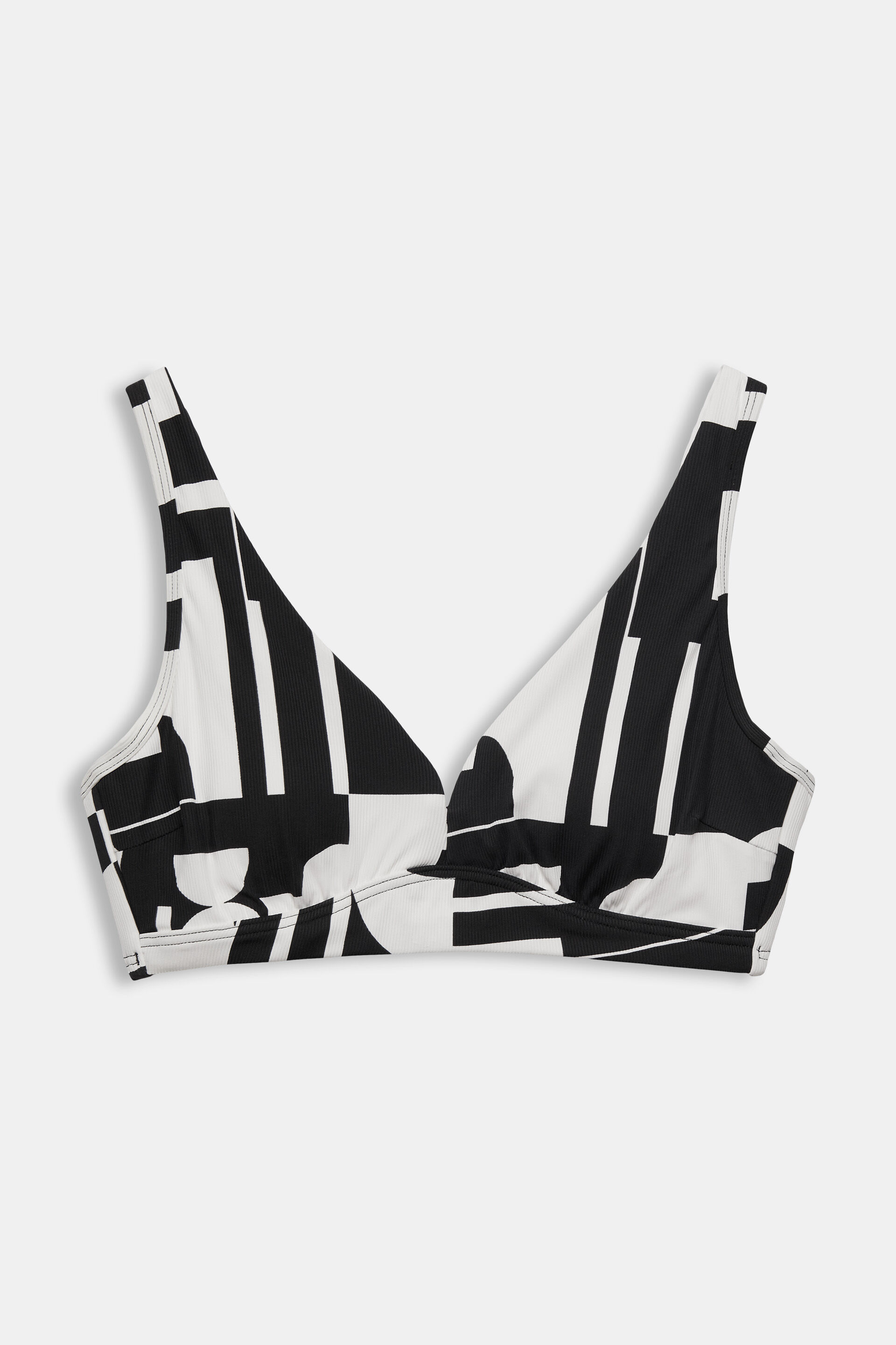 Esprit Sale Padded bikini top with retro print for big cups