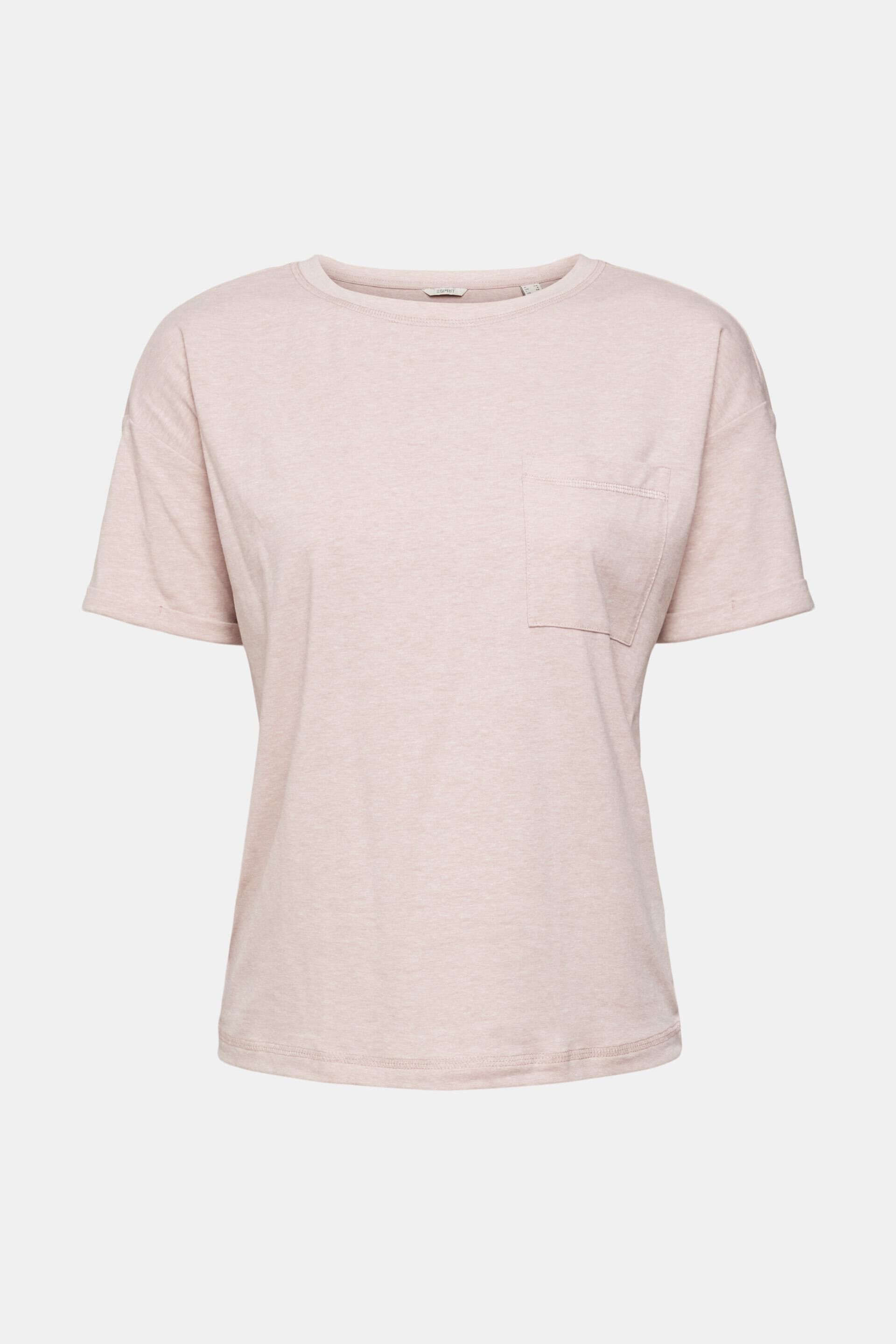 Esprit Baumwollmischung aus Brusttasche mit T-Shirt
