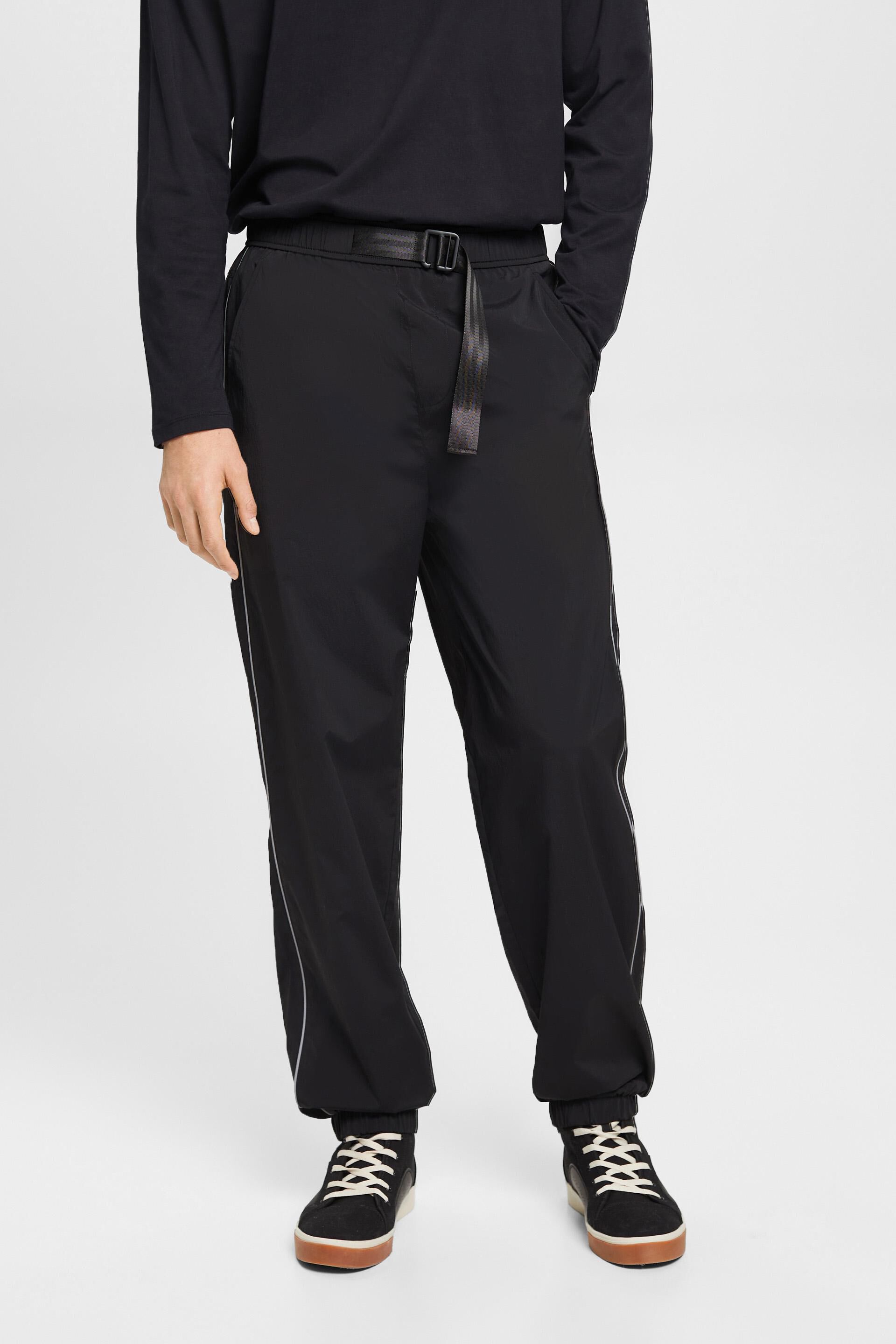 Esprit track pants High-rise fit tapered