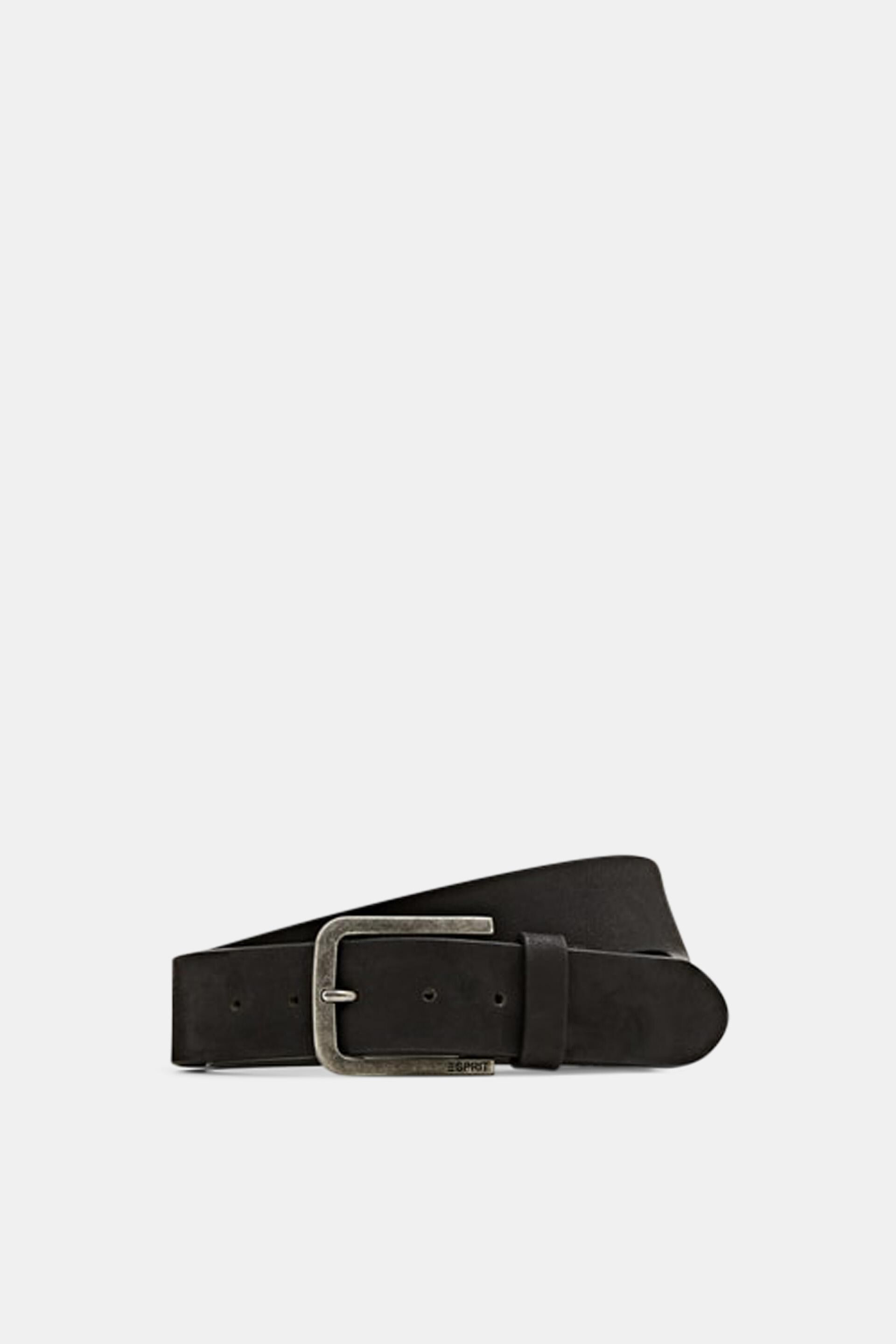 Esprit leather belt Nubuck