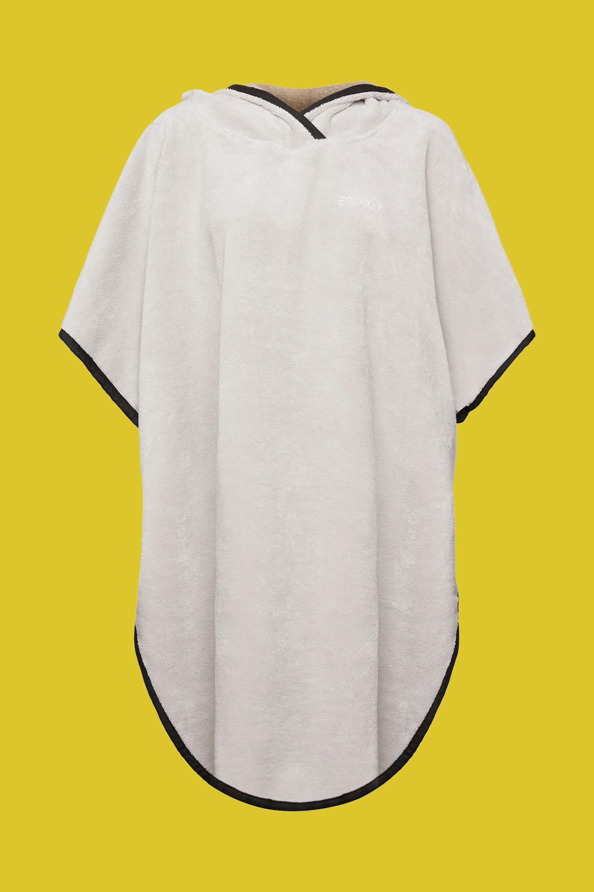 Esprit T Shirt Unisex-Bademantel-Poncho mit Kapuze