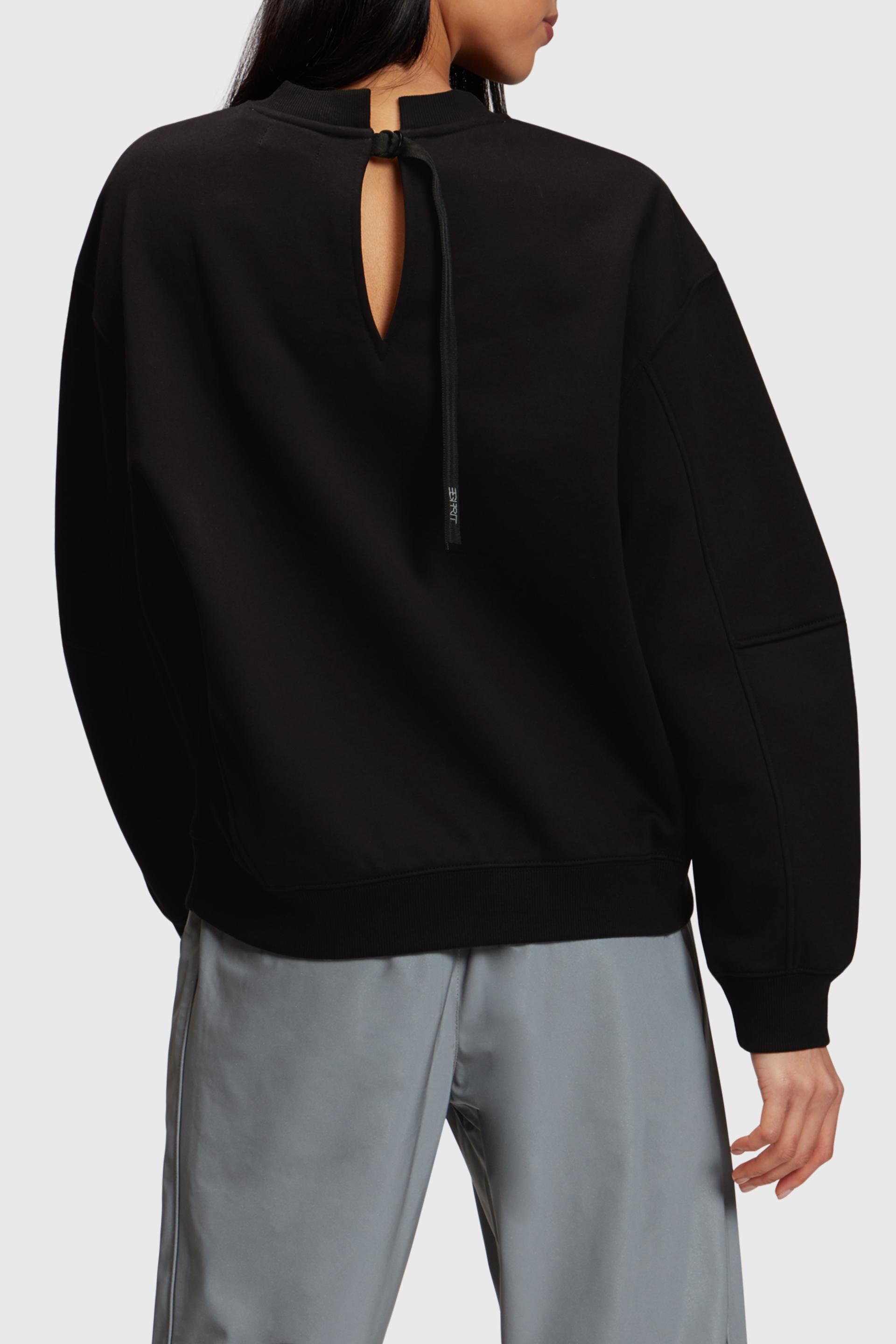 Esprit Damen Übergroßes Sweatshirt mit Logo-Print
