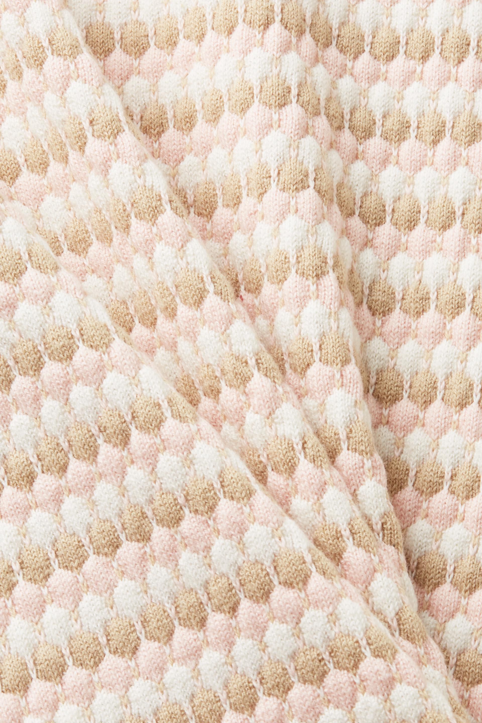Esprit Damen Mehrfarbiger Pullover aus Baumwollmischung