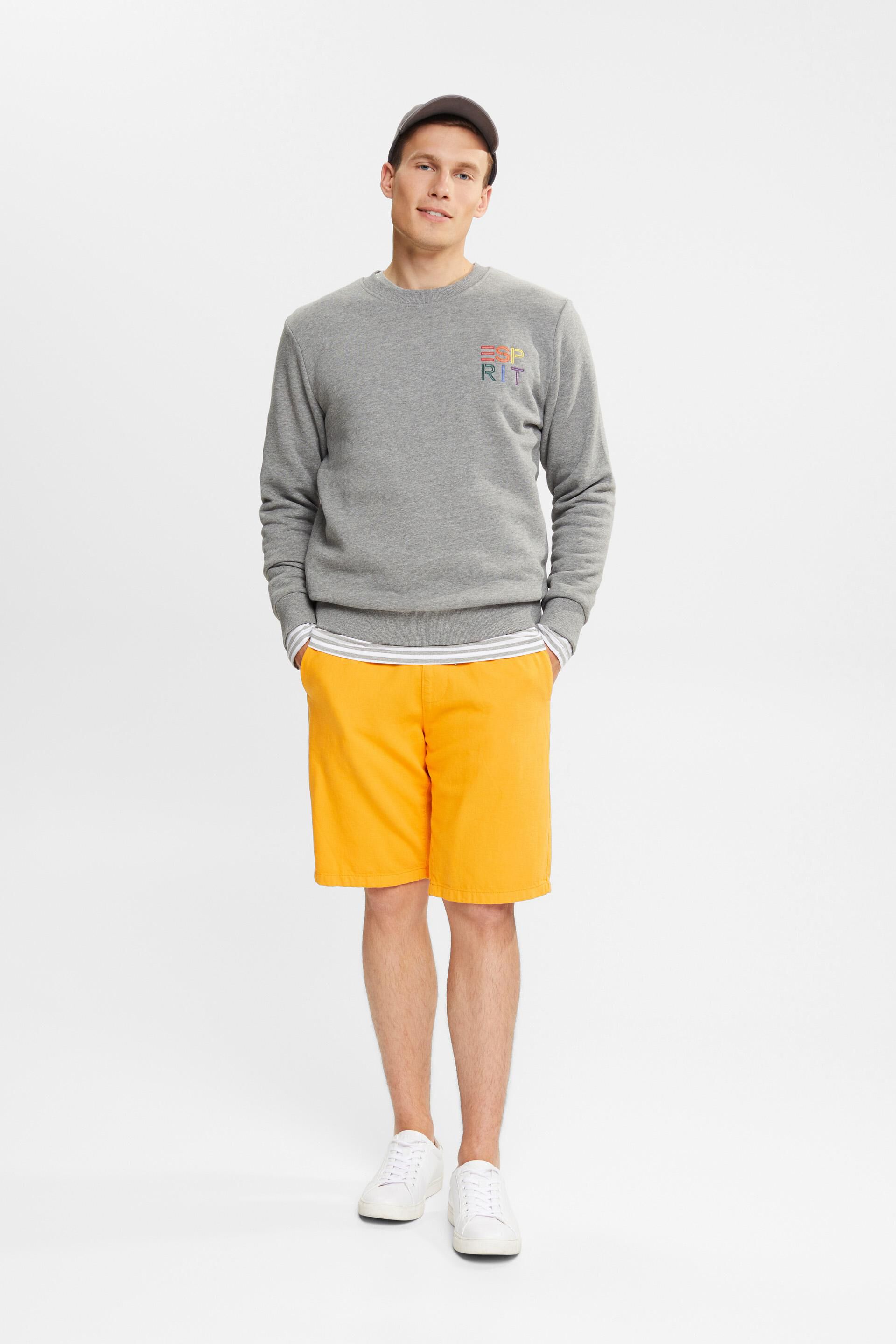 Esprit a Sweatshirt logo embroidered colourful with