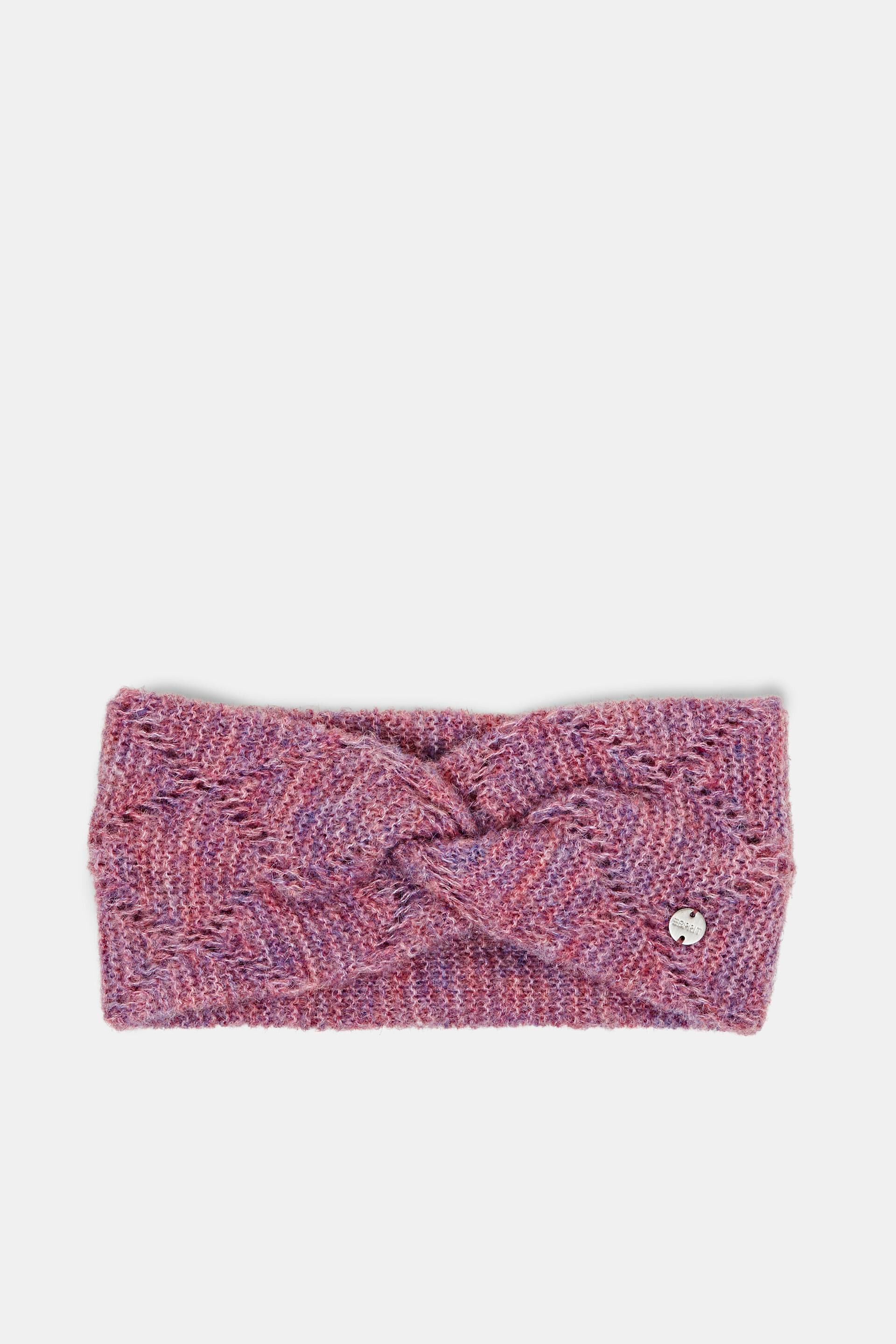 Esprit Online Store Recycelt: Ajour-Stirnband mit Wolle