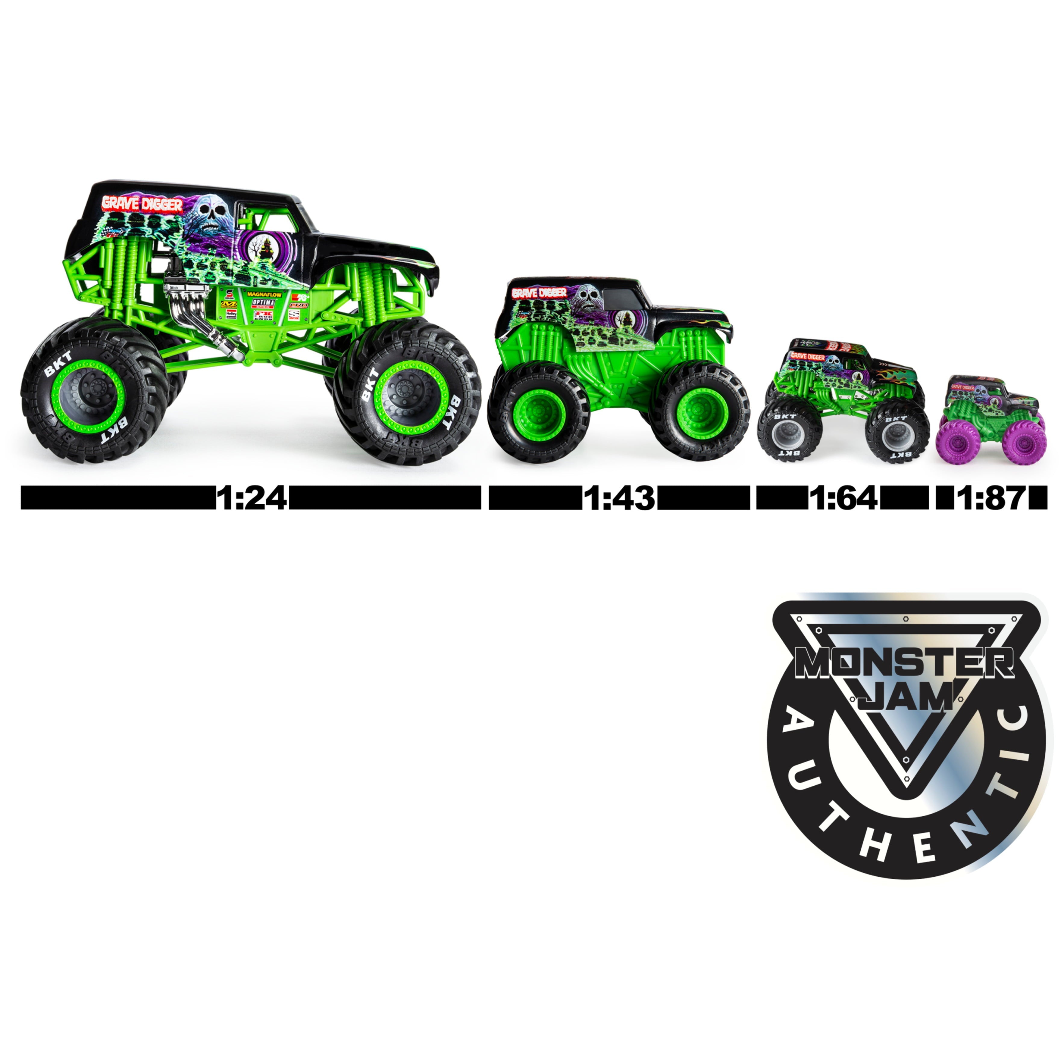 Monster Jam, Official Grave Digger Monster Truck, Collector DieCast