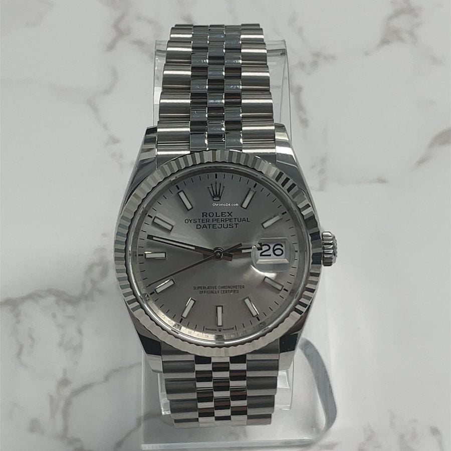 Rolex 126234 Datejust Watch White dial 36Mm - ogloria-shop