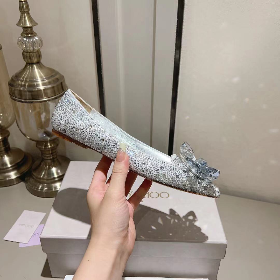 Jimmy Choo Alia Suede crystal high heels