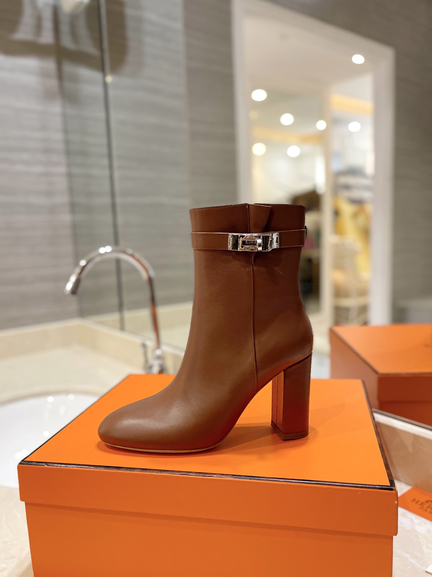 Hermes Kelly boots