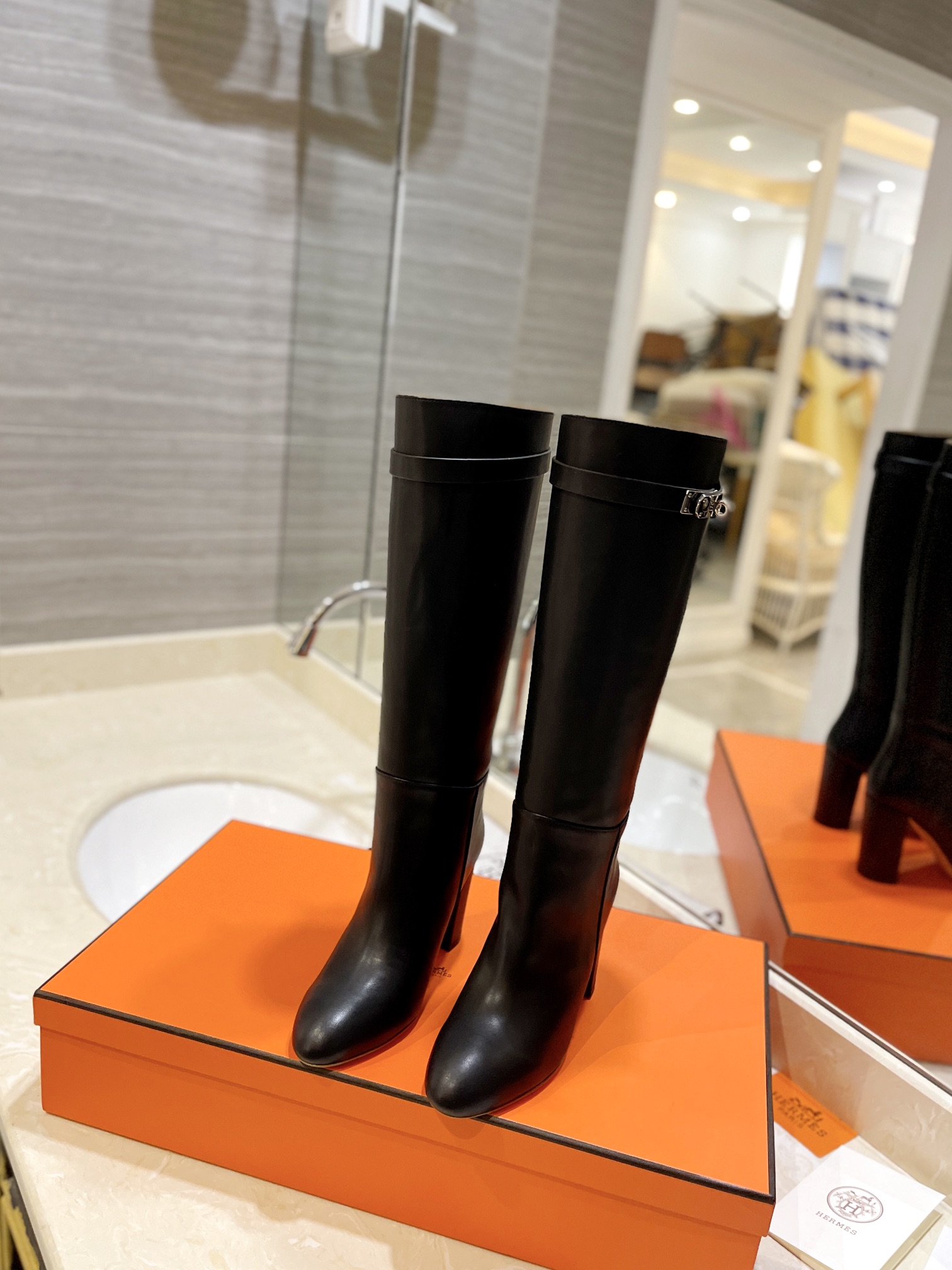 Hermes Kelly  boots