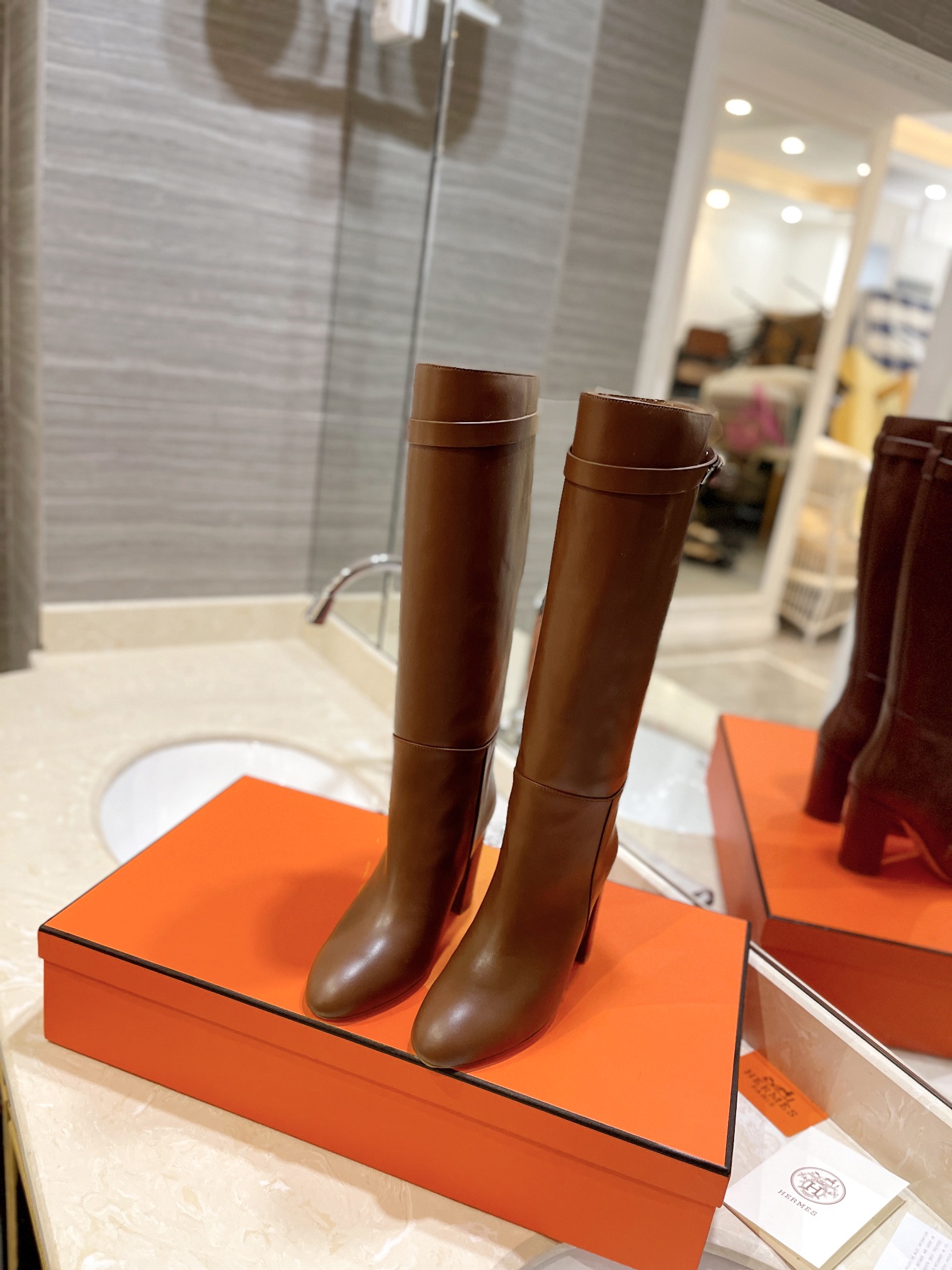 Hermes Kelly  boots