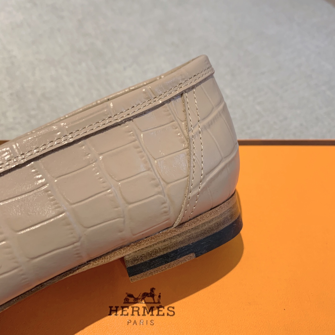 Hermes Lefu shoes