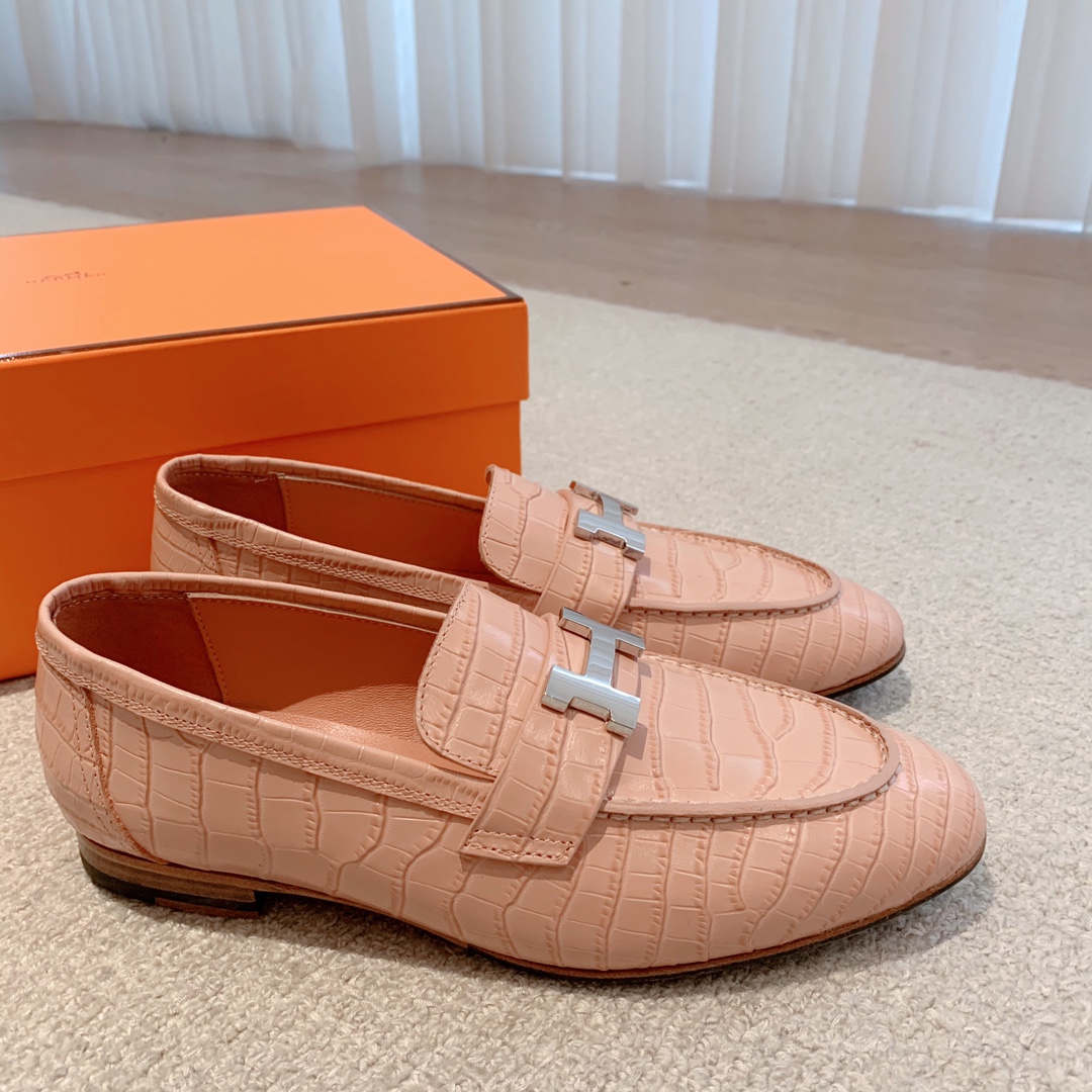 Hermes Lefu shoes