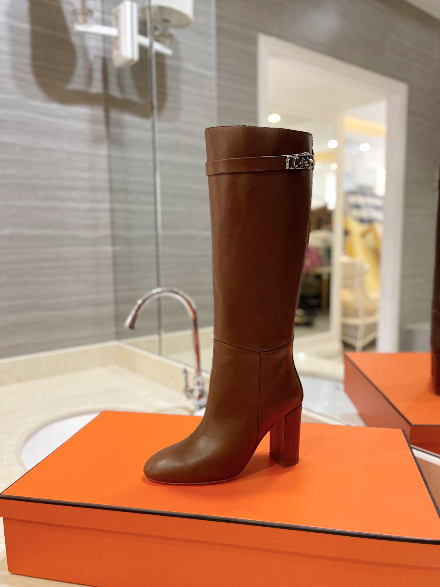 Hermes Kelly  boots