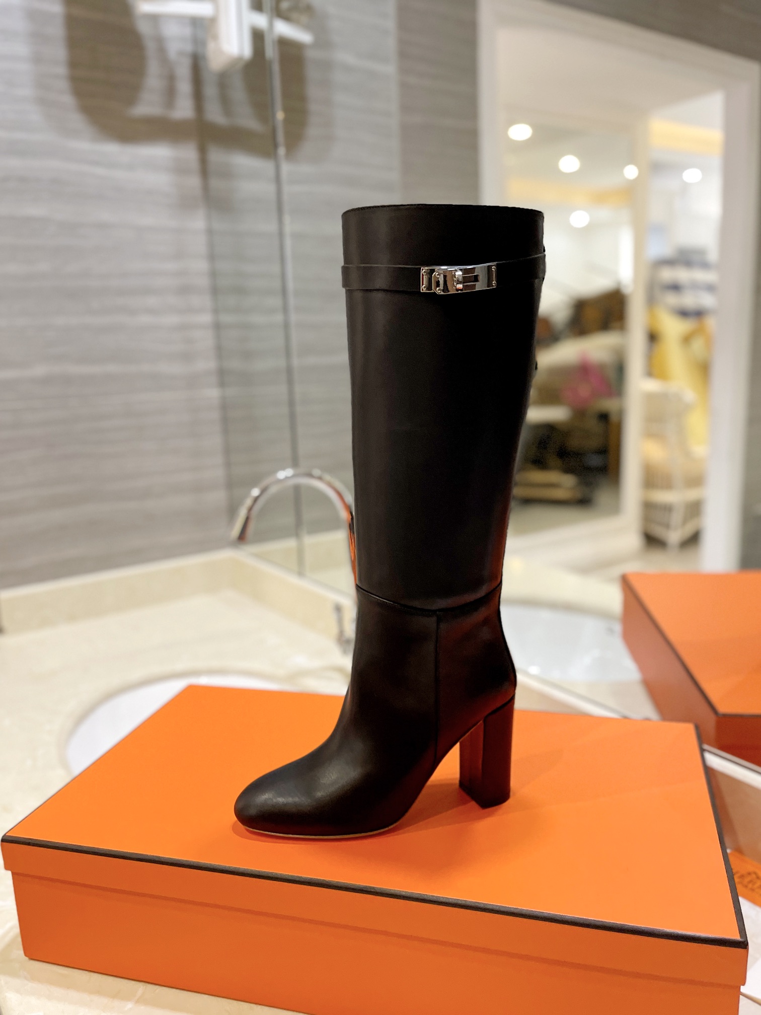 Hermes Kelly  boots