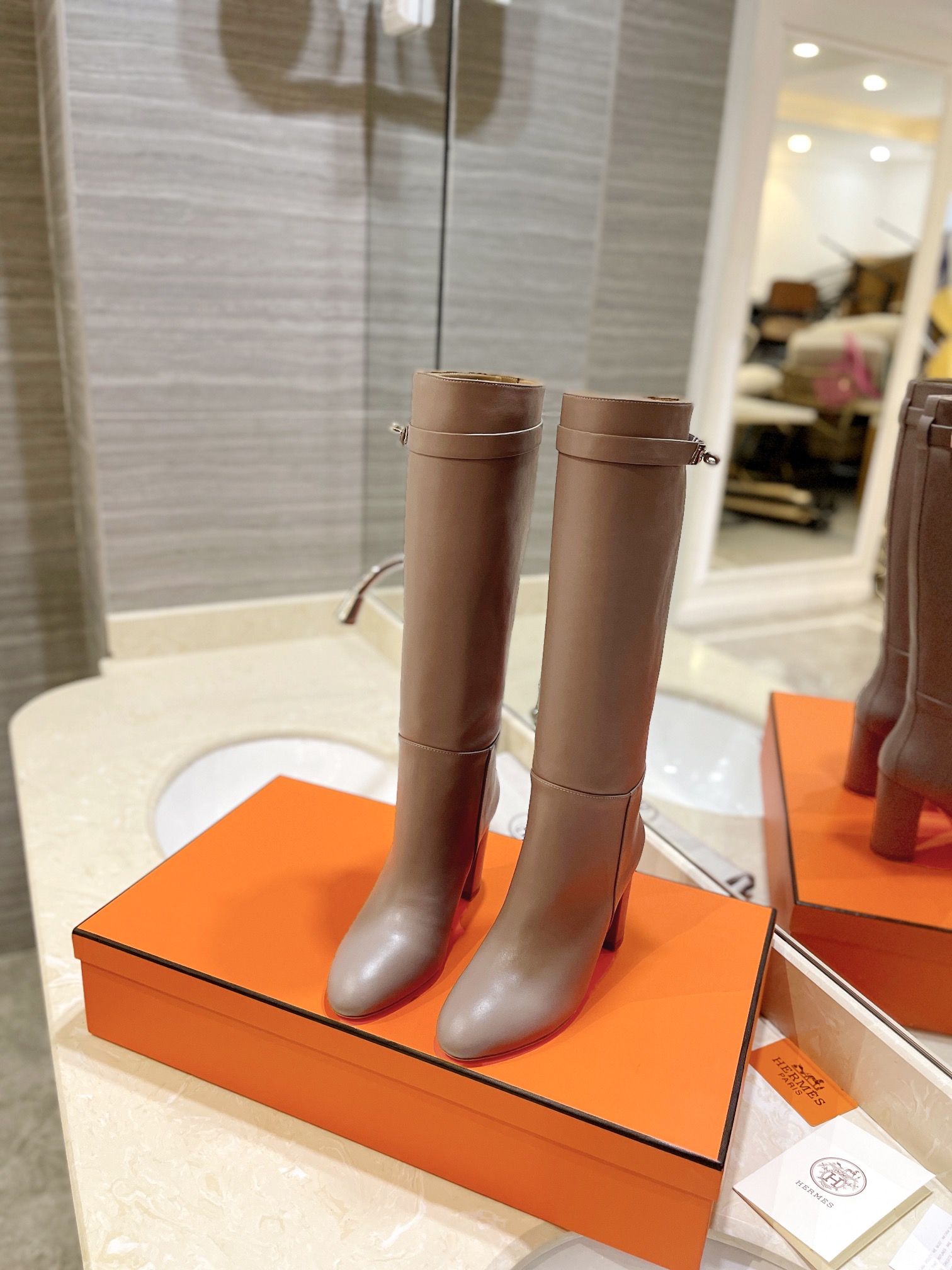 Hermes Kelly  boots