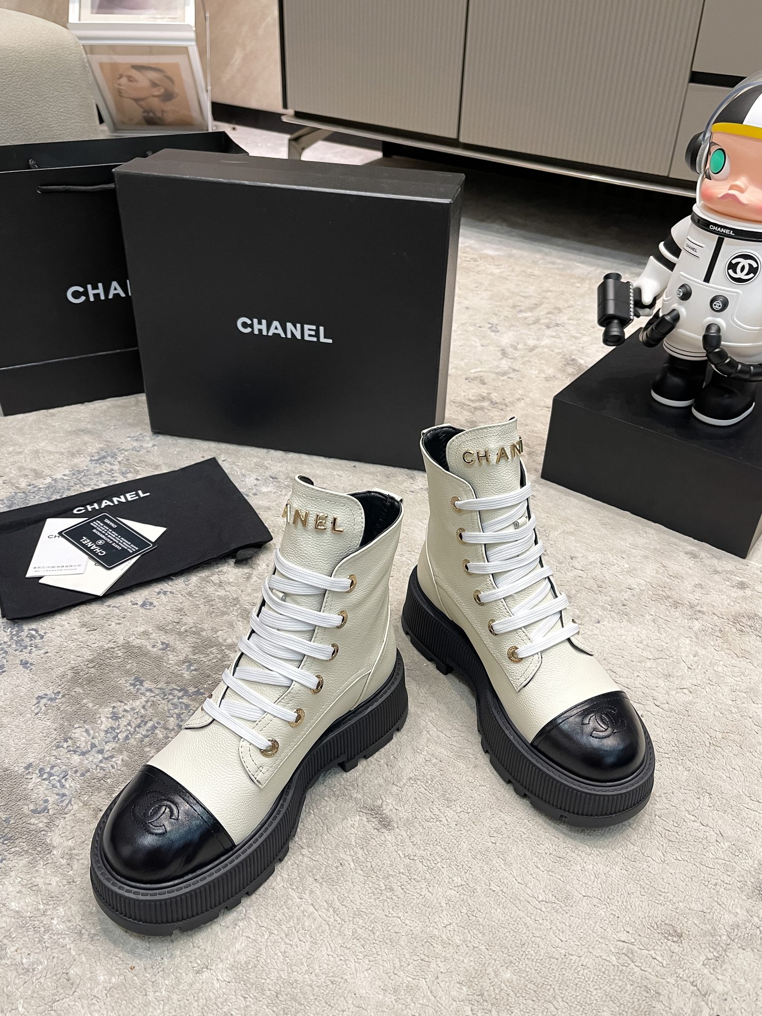 Chanel Martin boots
