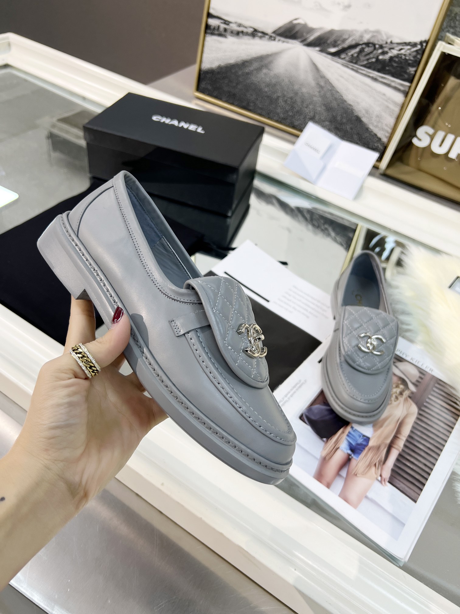 Chanel Flatform shoes
