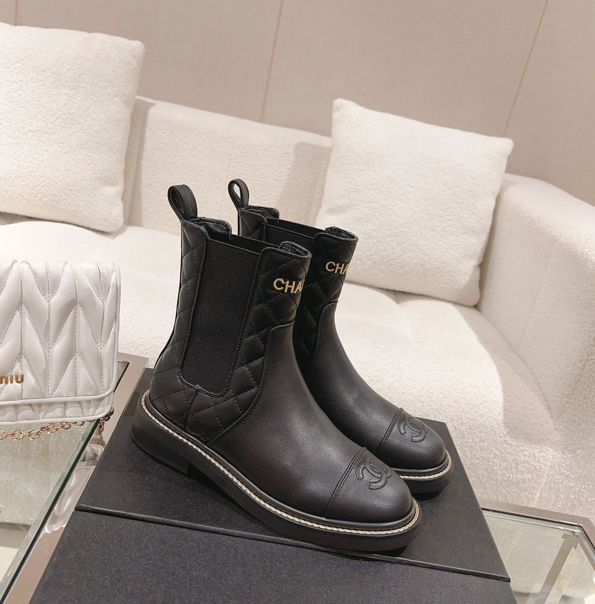 Chanel boots