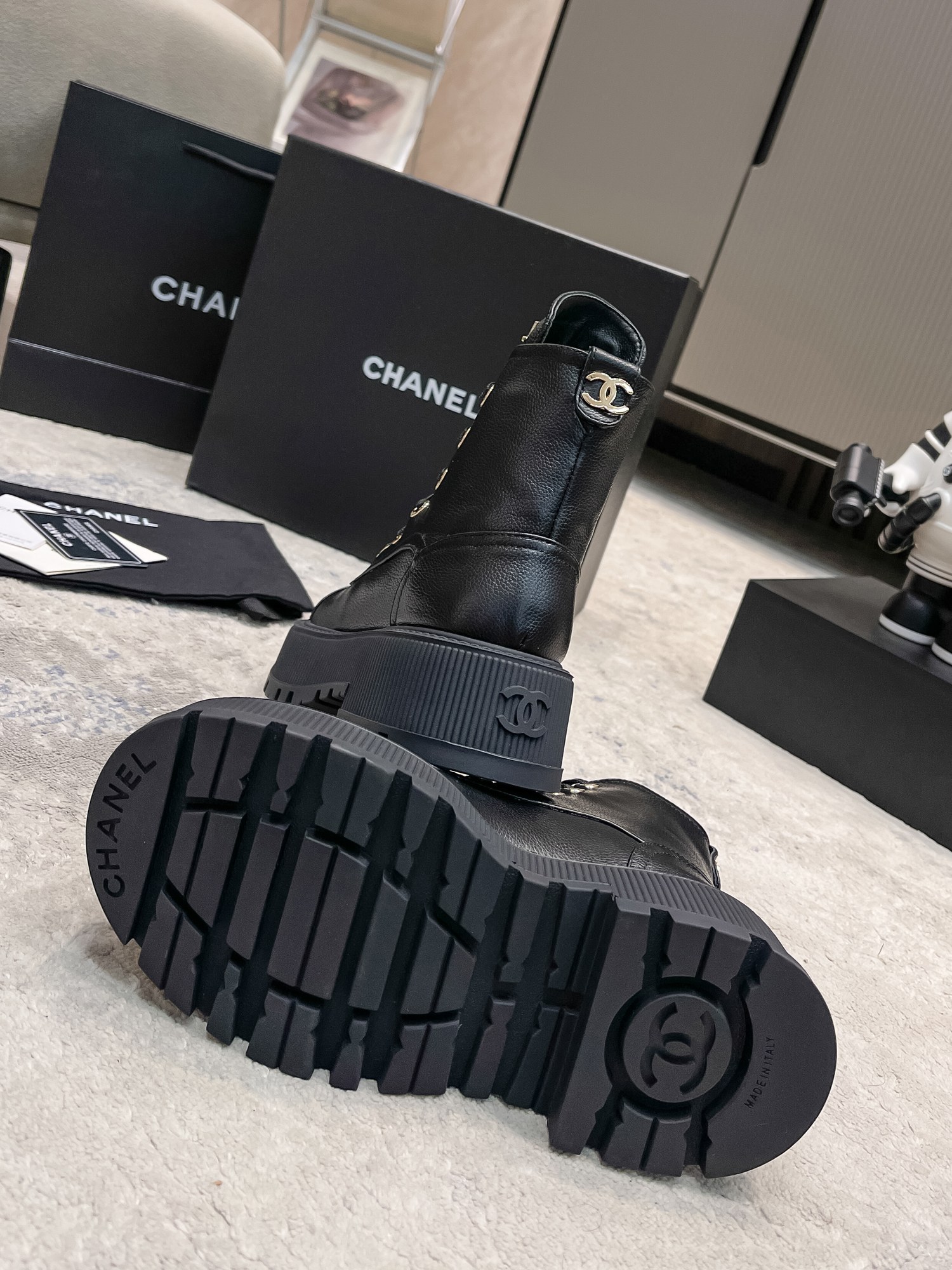 Chanel Martin boots