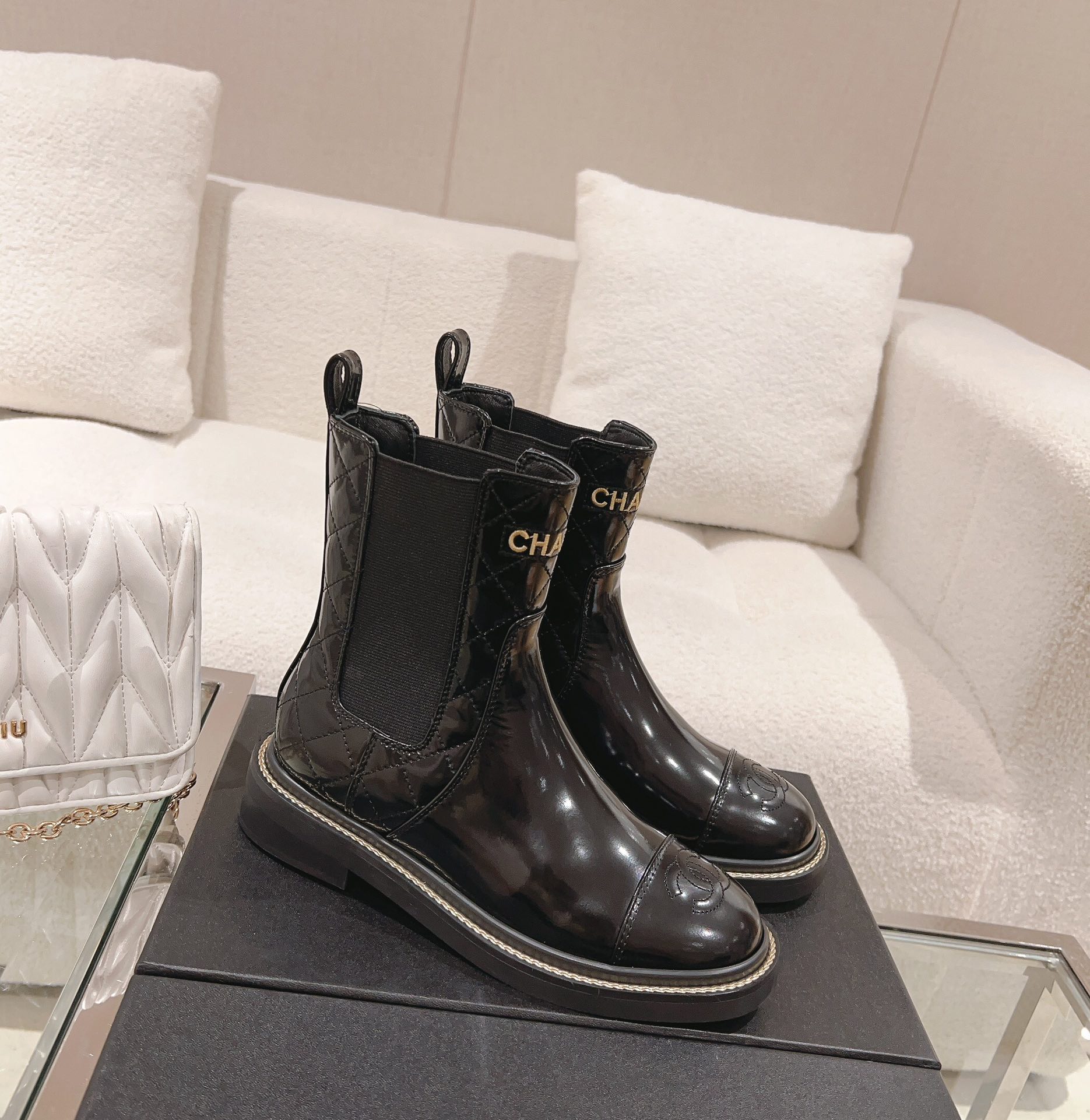 Chanel boots