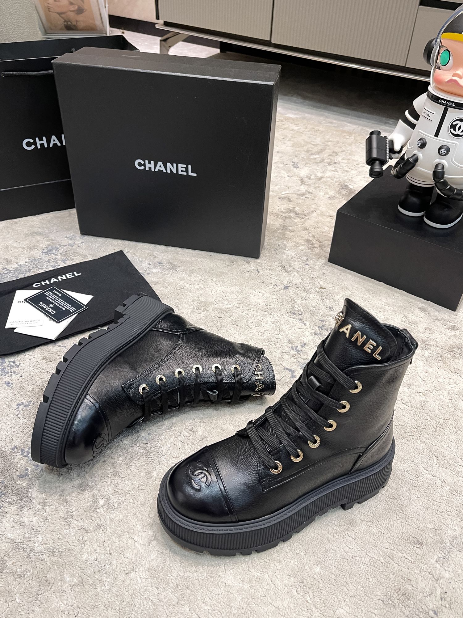 Chanel Martin boots
