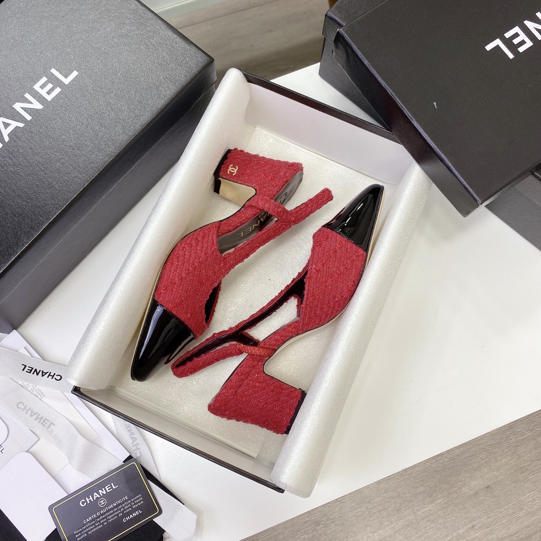 Chanel high heels