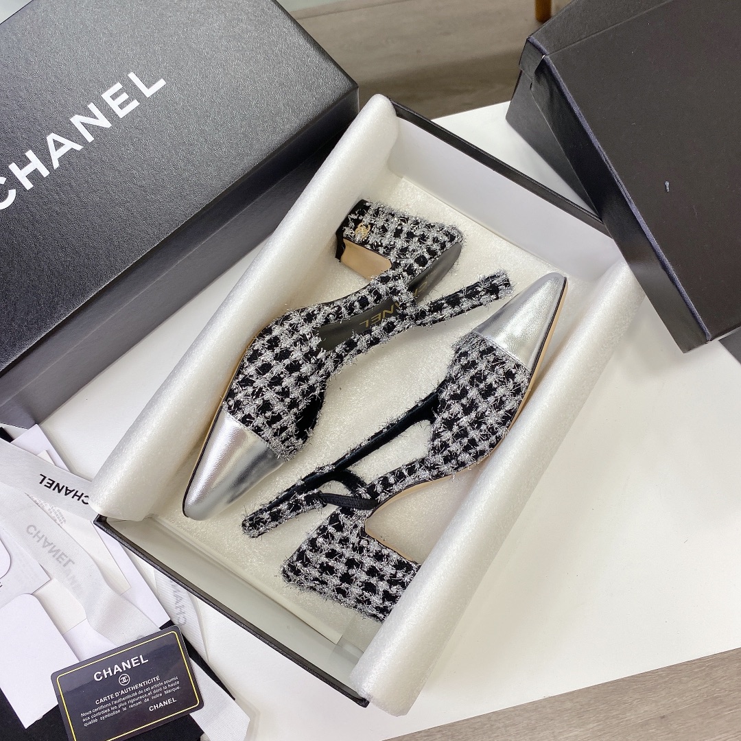 Chanel high heels
