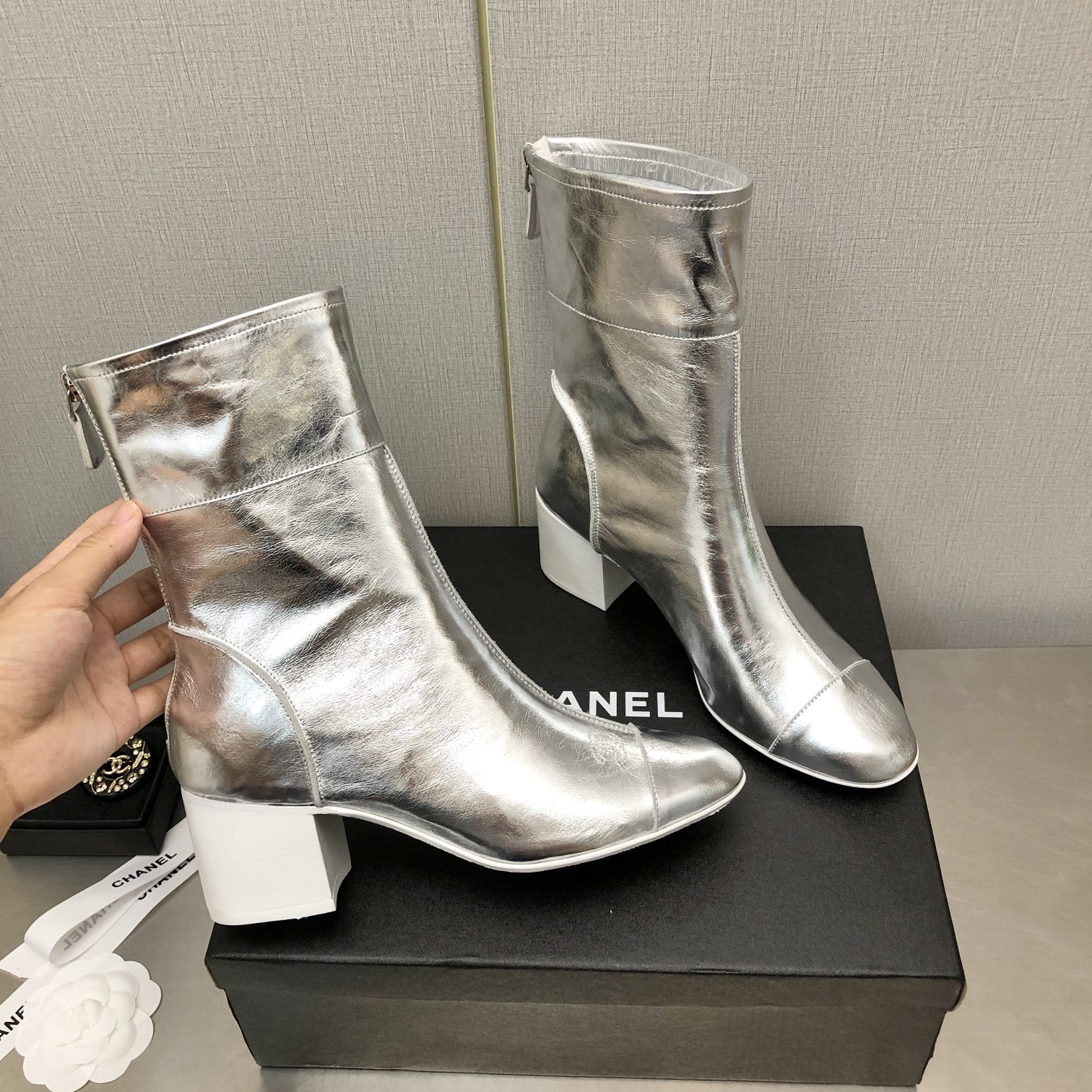Chanel boots