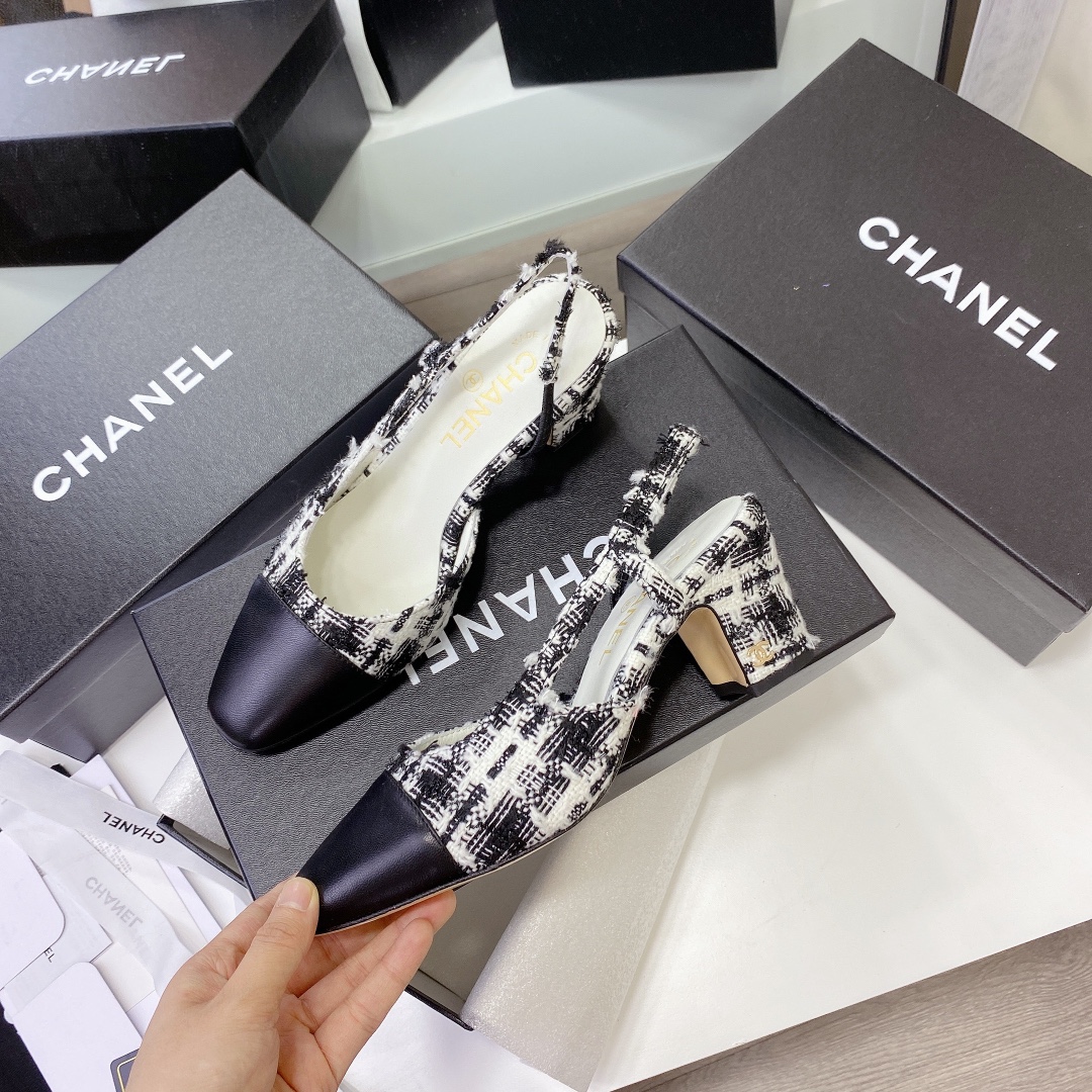 Chanel high heels