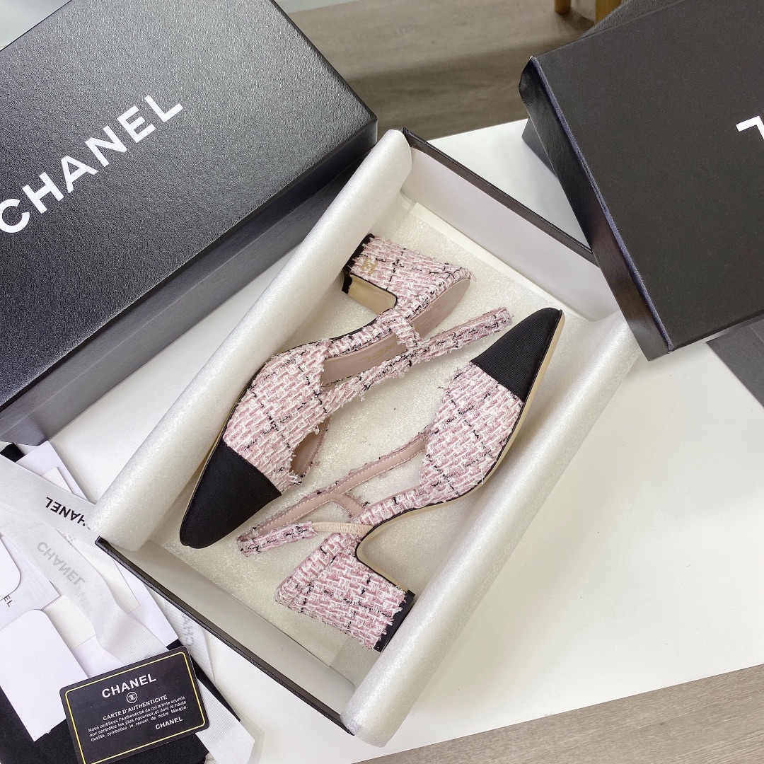 Chanel high heels
