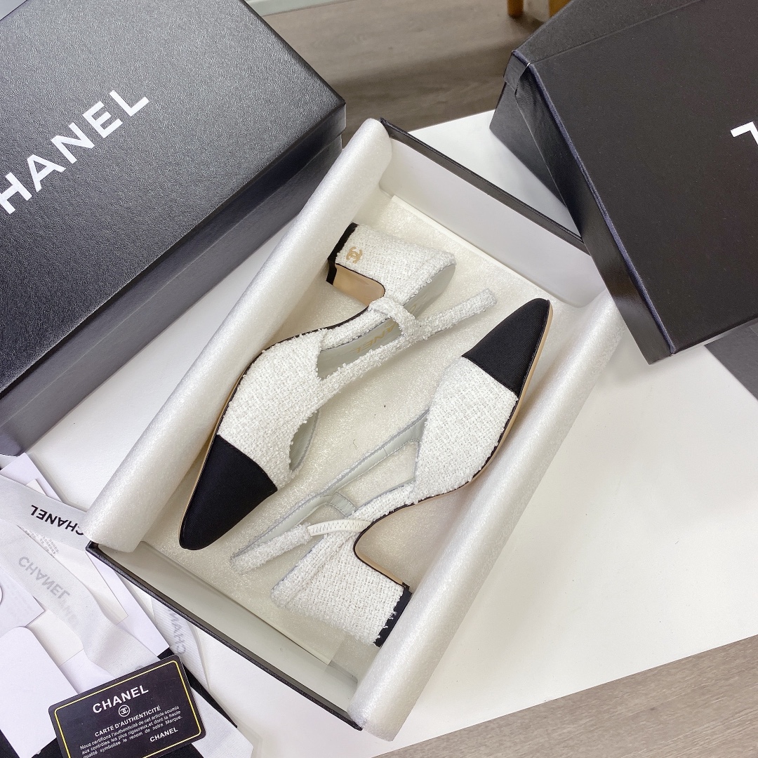 Chanel high heels